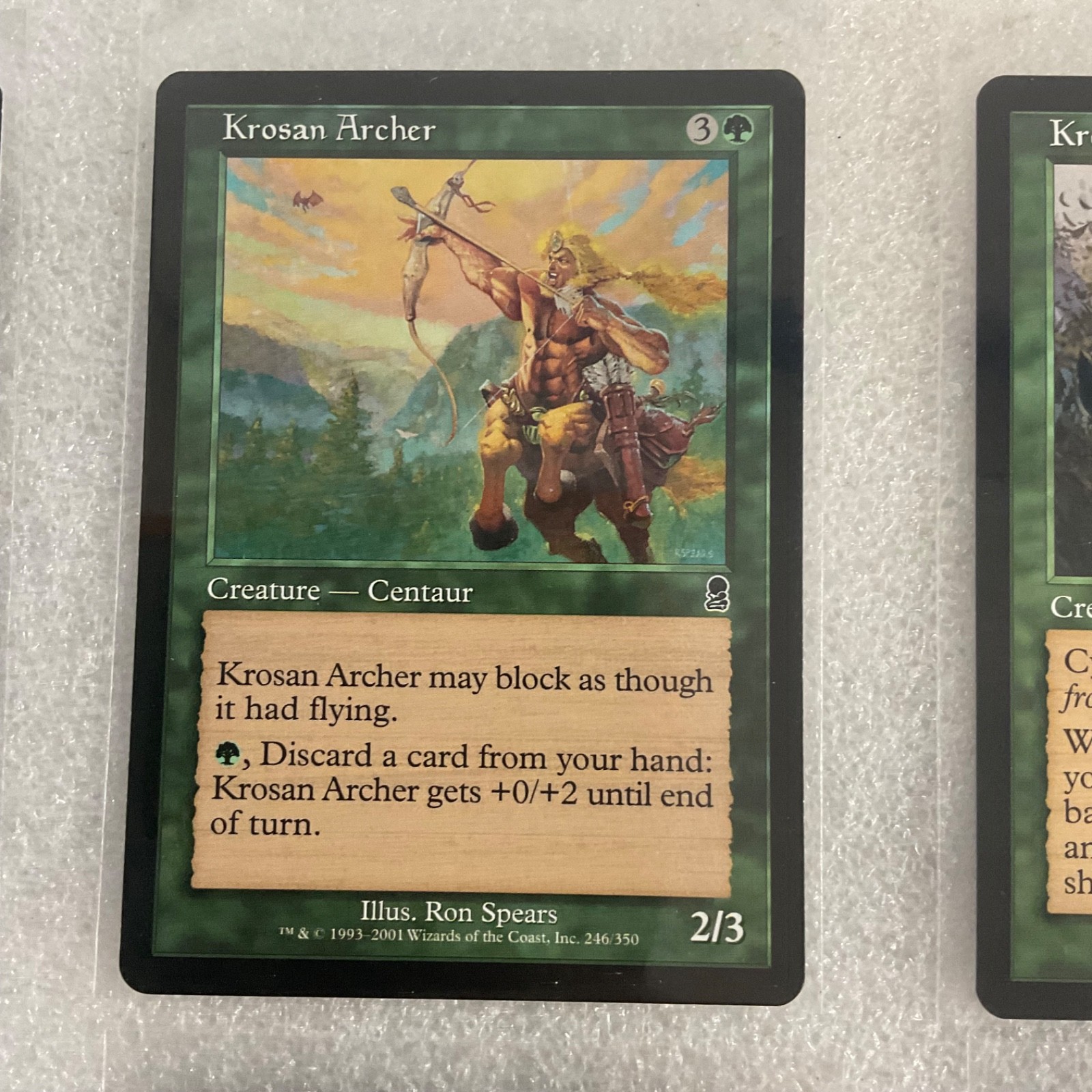 MTG 20 Card Green Lot Krosan Tusker Llanowar Elves Mixed Sets - Image 10
