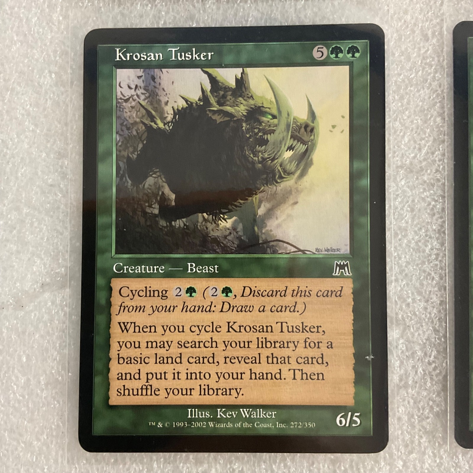 MTG 20 Card Green Lot Krosan Tusker Llanowar Elves Mixed Sets - Image 13