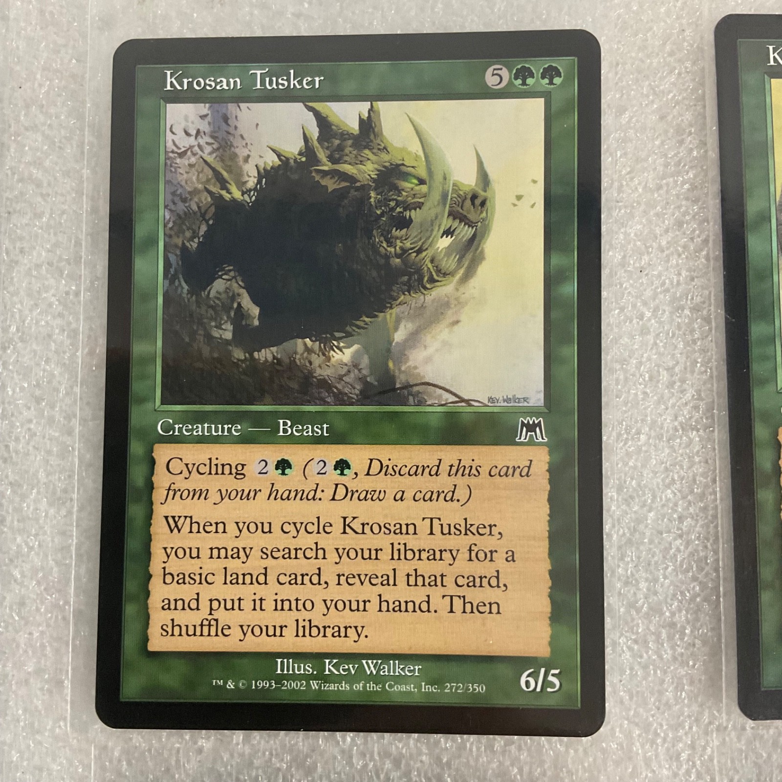 MTG 20 Card Green Lot Krosan Tusker Llanowar Elves Mixed Sets - Image 11