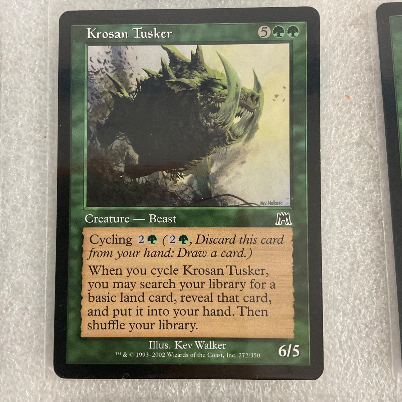 MTG 20 Card Green Lot Krosan Tusker Llanowar Elves Mixed Sets - Image 12