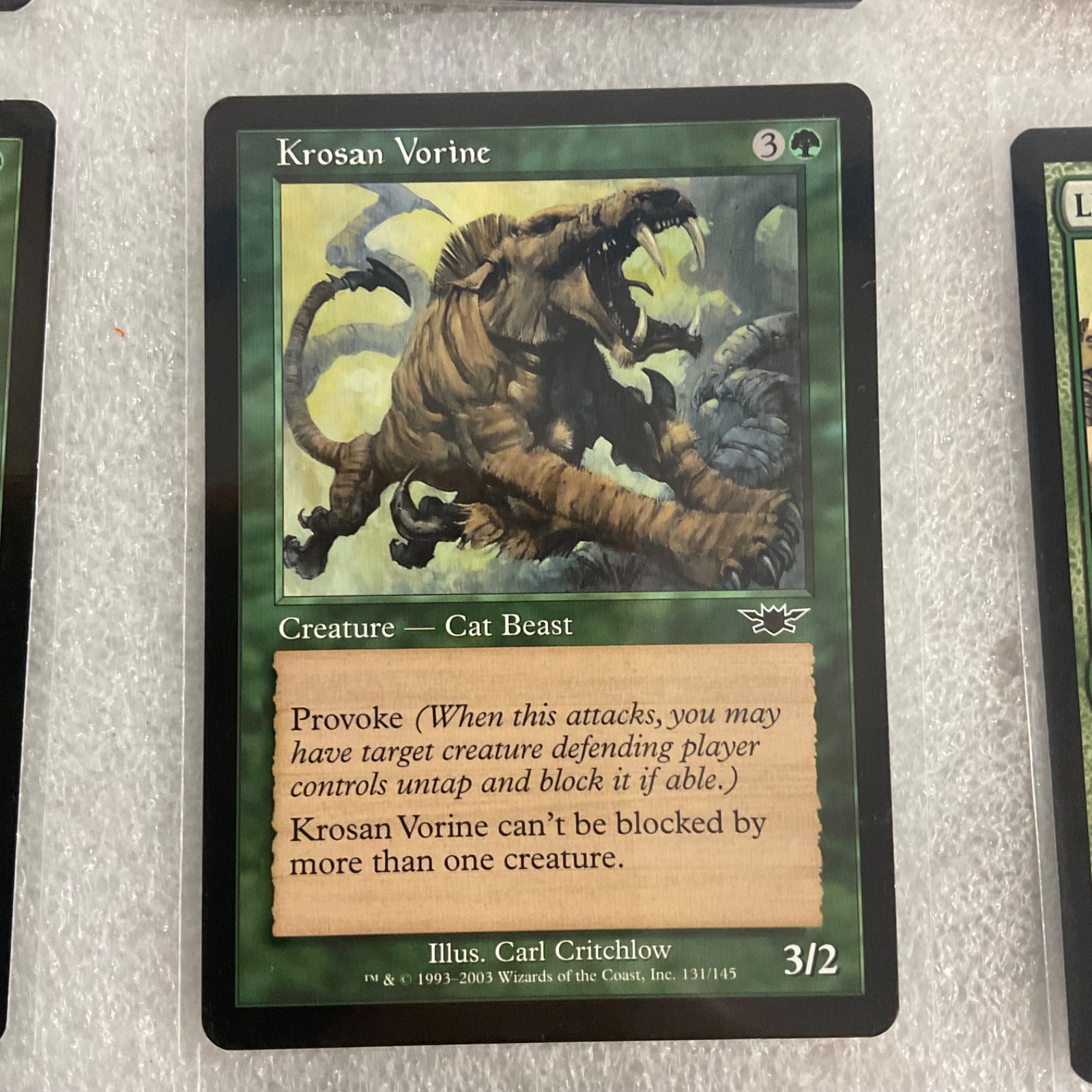 MTG 20 Card Green Lot Krosan Tusker Llanowar Elves Mixed Sets - Image 17