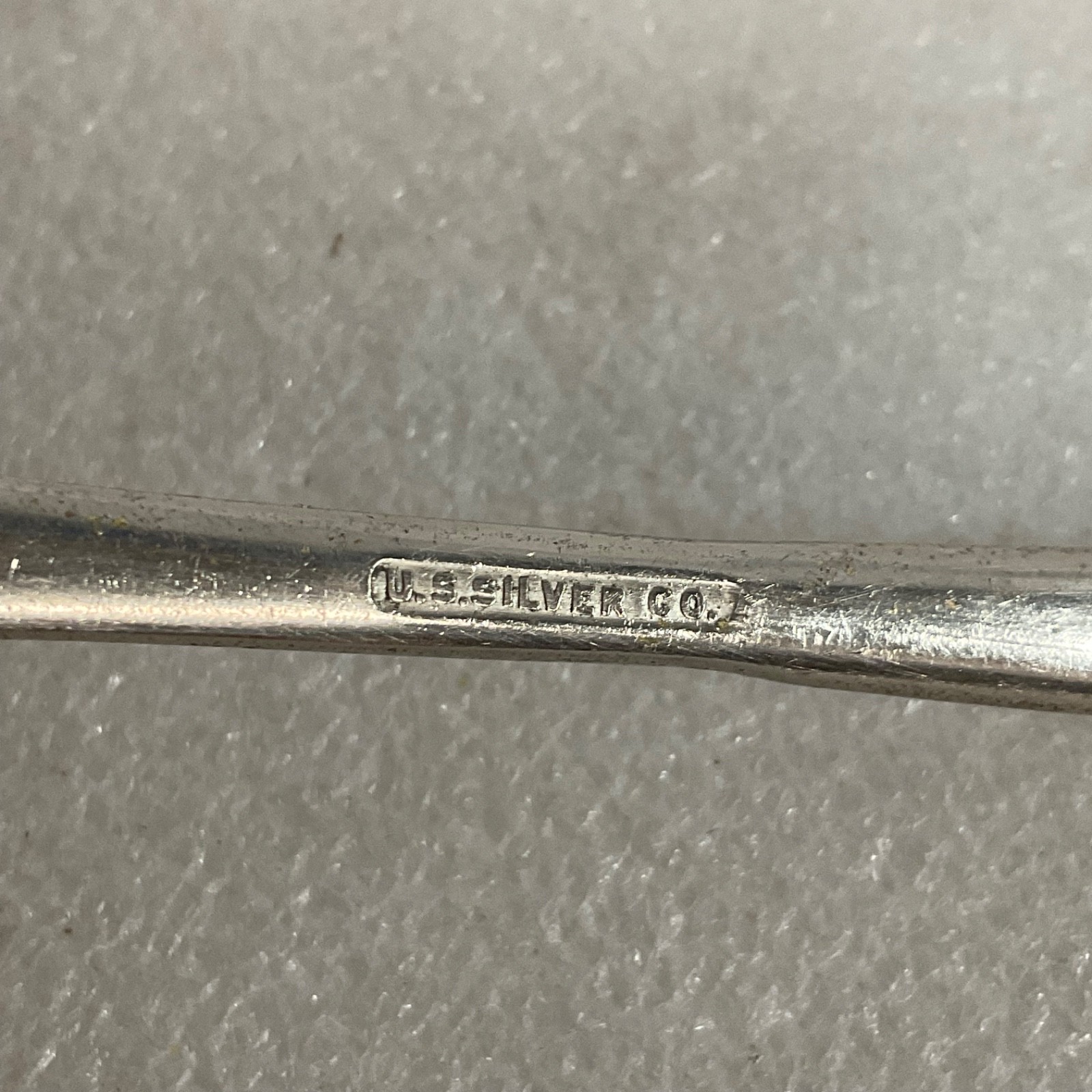 U.S. Silver Co Ladle 7in Shell Handle Silver Tone Gravy Sauce Spoon - Image 3