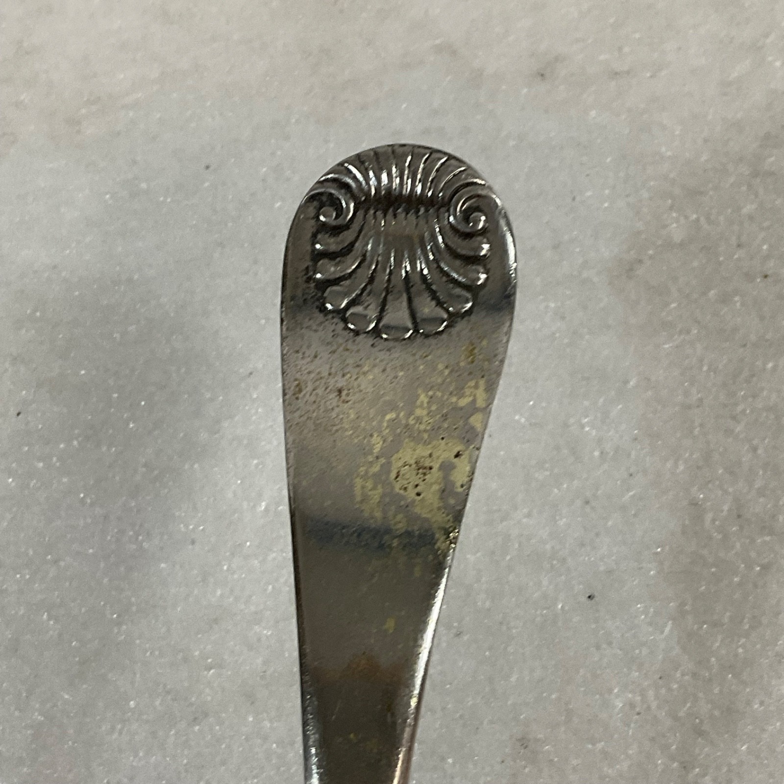 U.S. Silver Co Ladle 7in Shell Handle Silver Tone Gravy Sauce Spoon - Image 4