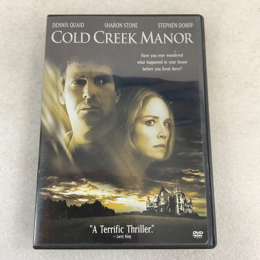Cold Creek Manor DVD Widescreen Dennis Quaid Sharon Stone Stephen Dorff - Image 1