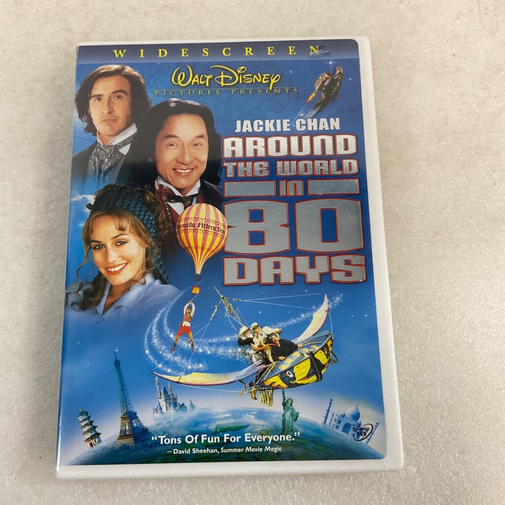 Around the World in 80 Days DVD Widescreen Disney Jackie Chan 2004 PG - Image 1