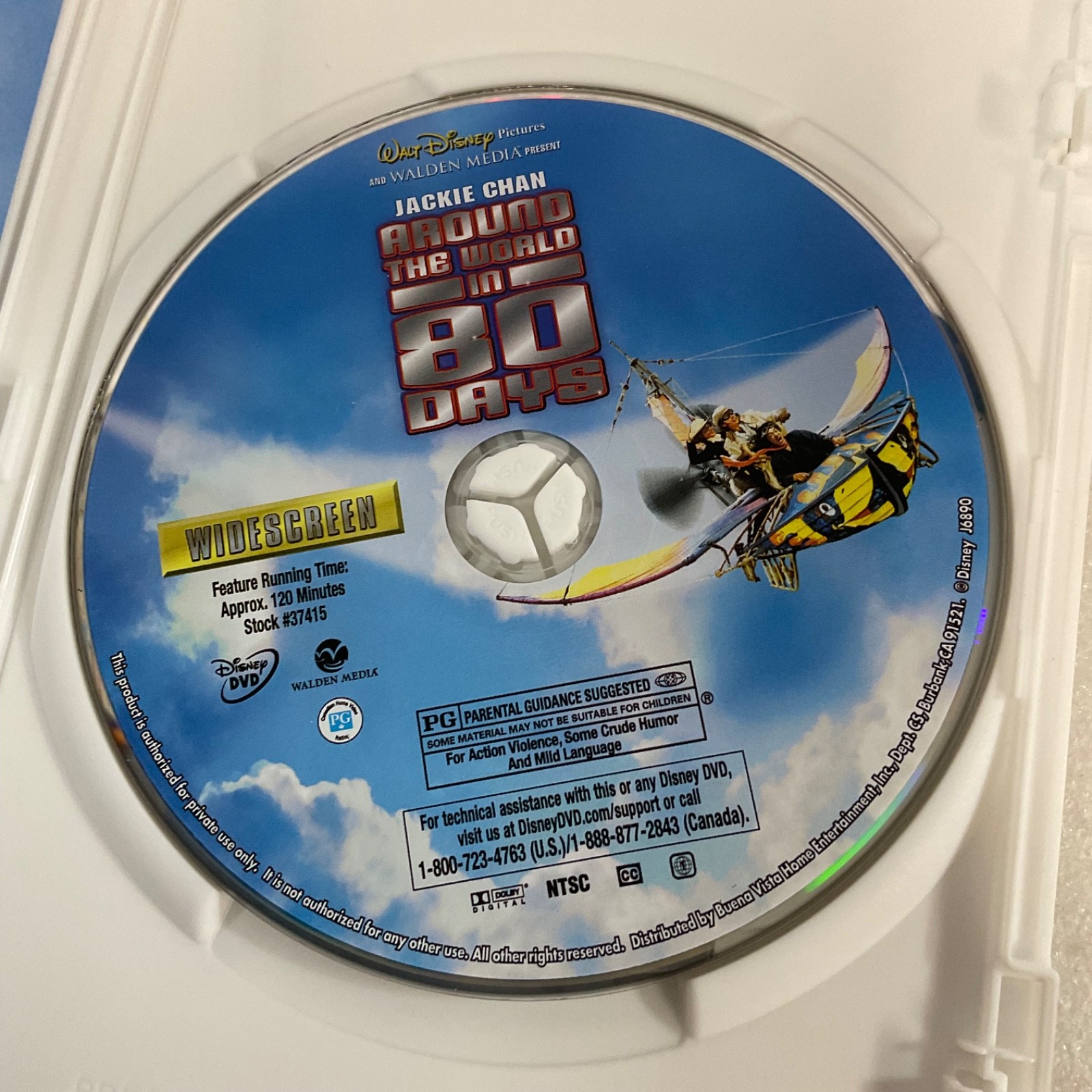 Around the World in 80 Days DVD Widescreen Disney Jackie Chan 2004 PG - Image 12
