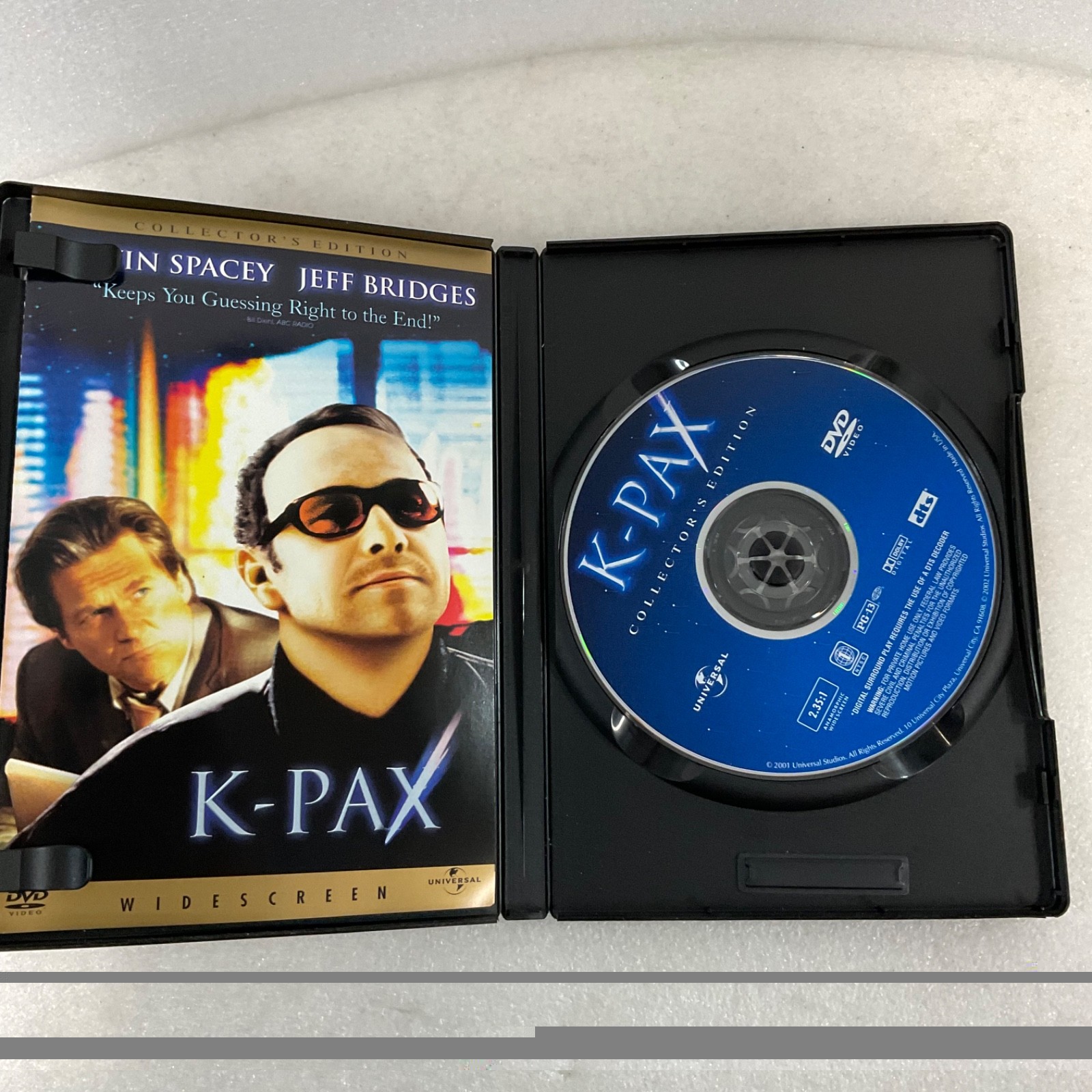K-PAX DVD Collector's Edition Widescreen Kevin Spacey Jeff Bridges - Image 10