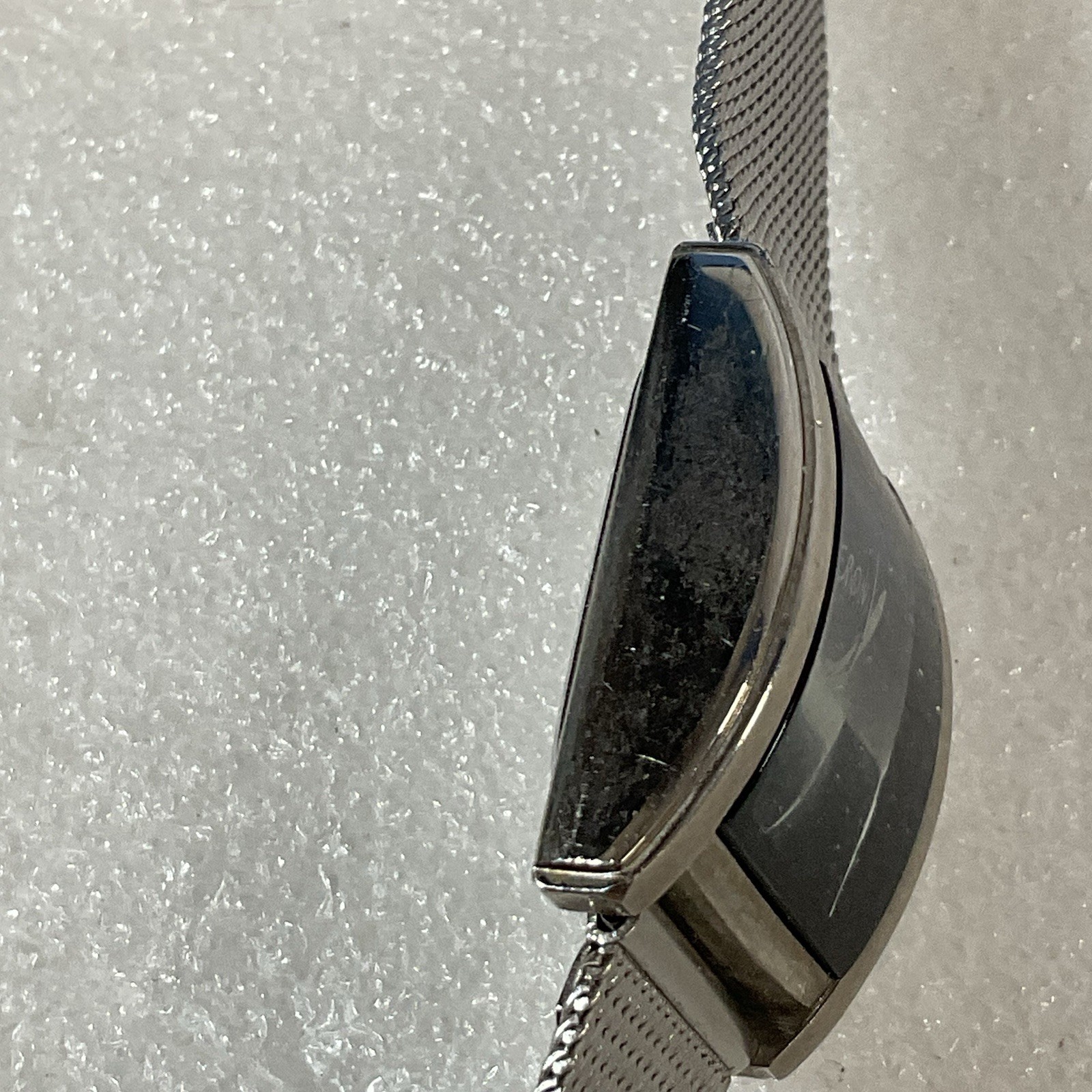 Merona Quartz Watch M2455QB Analog Hands Semi Circle Rectangular Case - Image 20