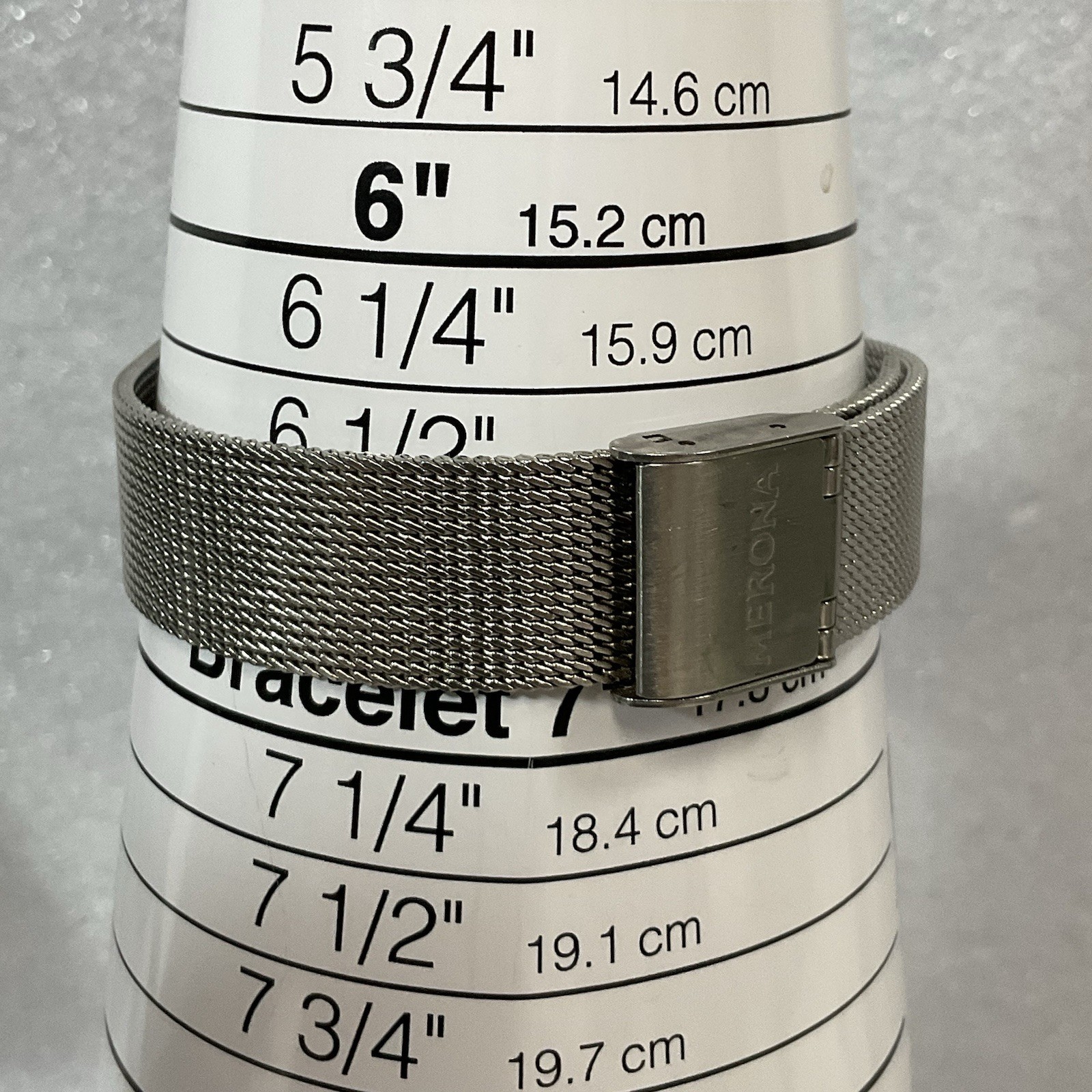 Merona Quartz Watch M2455QB Analog Hands Semi Circle Rectangular Case - Image 22