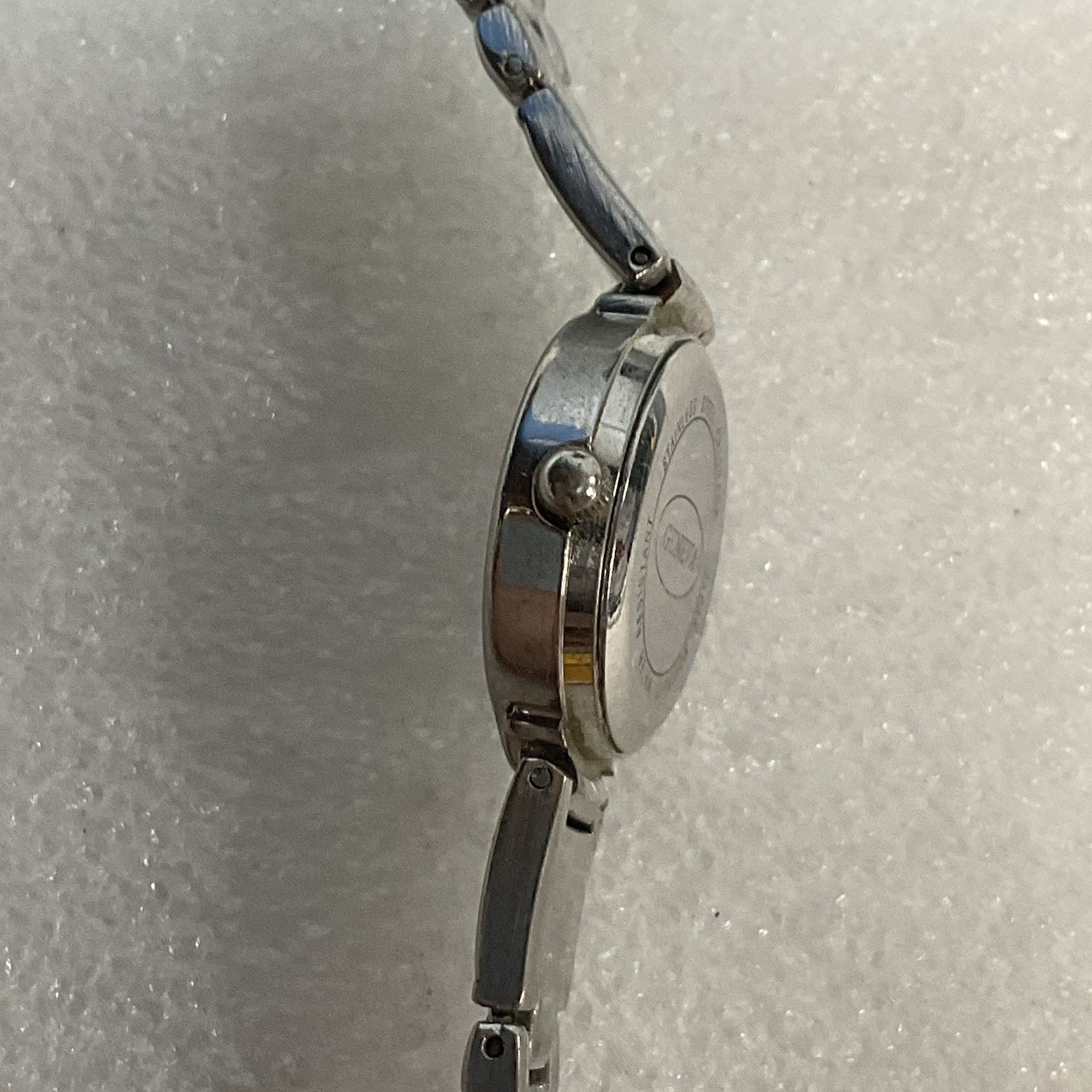Geneva Watch Womens Metal Band White Dial Silver Color - Image 12