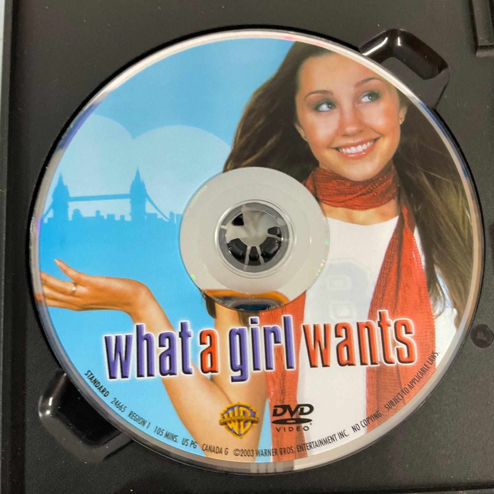 What A Girl Wants DVD Full Screen Amanda Bynes Colin Firth 2003 PG - Image 12
