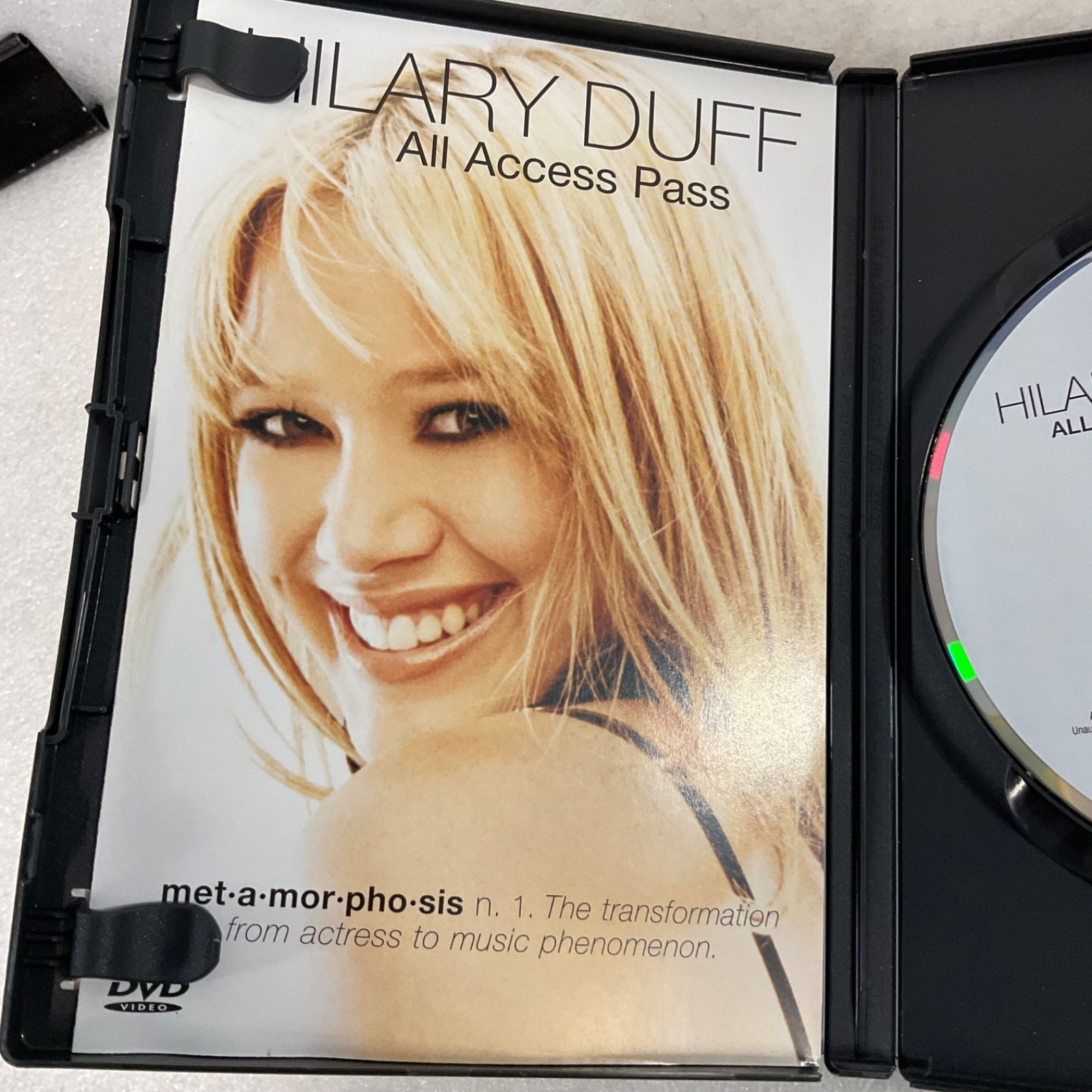 Hilary Duff All Access Pass DVD 2003 Music Videos Behind The Scenes - Image 11
