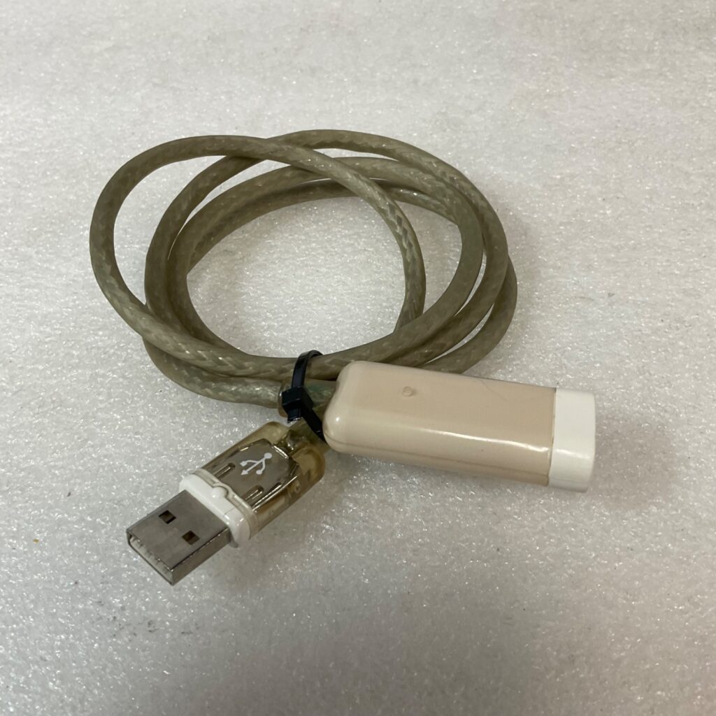 USB A Male to USB A Female Extension Cable Translucent Beige 40 in - Image 1