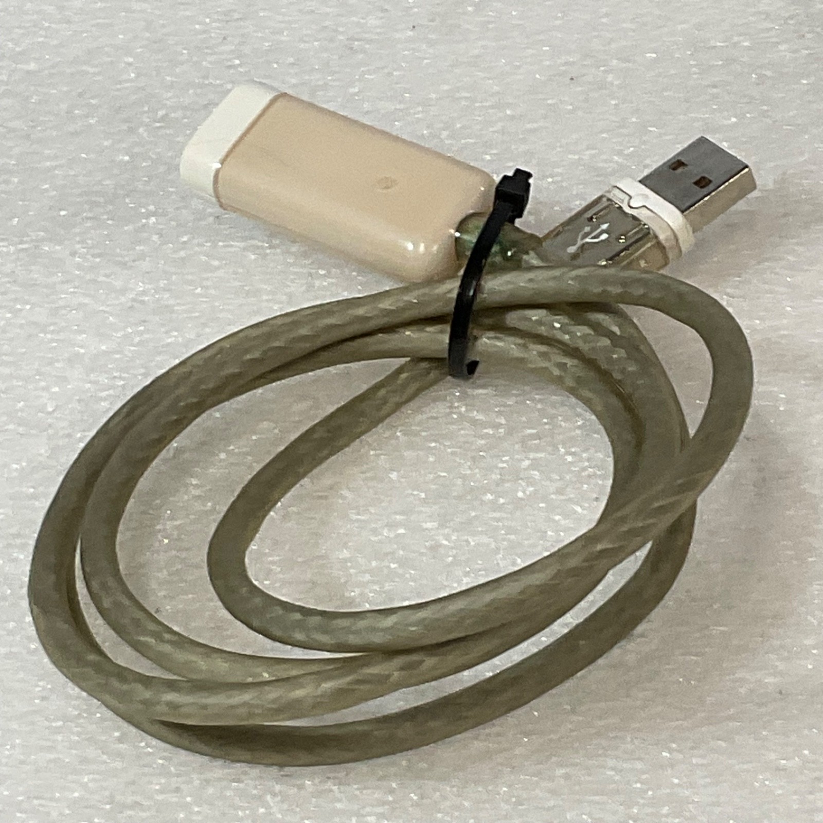 USB A Male to USB A Female Extension Cable Translucent Beige 40 in - Image 6