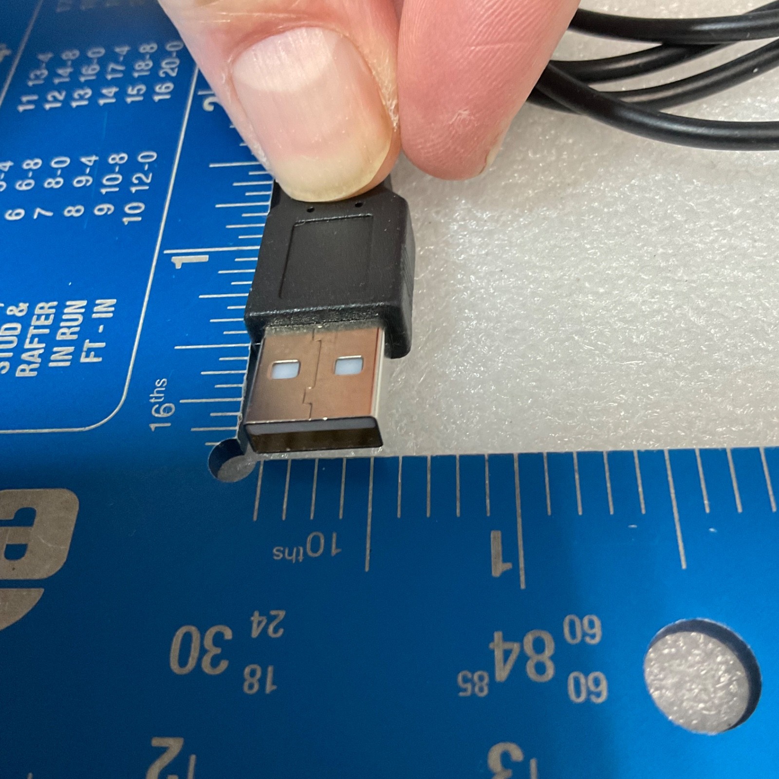 USB Type A to Micro USB Cable 48 in Black Charging Data Cord - Image 6