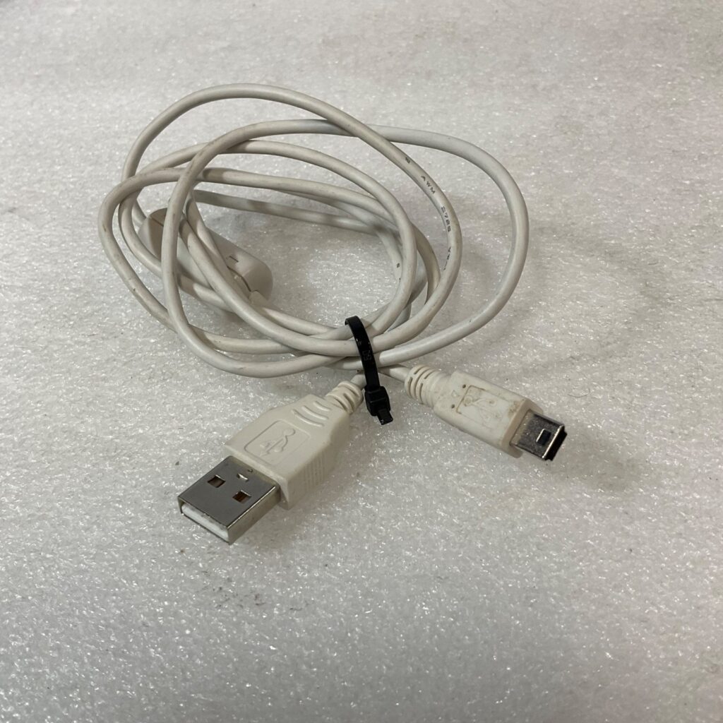 Canon USB Type A to Mini USB Cable White 48 in - Image 1