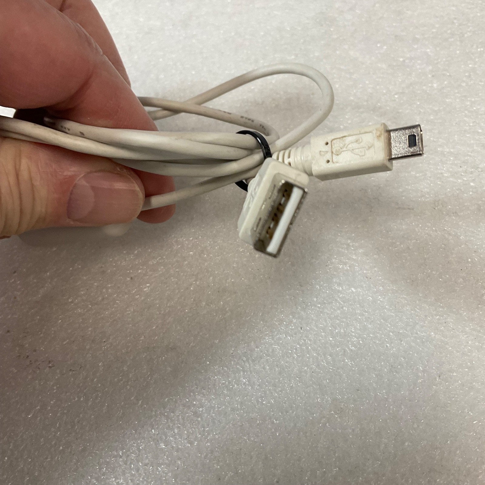 Canon USB Type A to Mini USB Cable White 48 in - Image 3