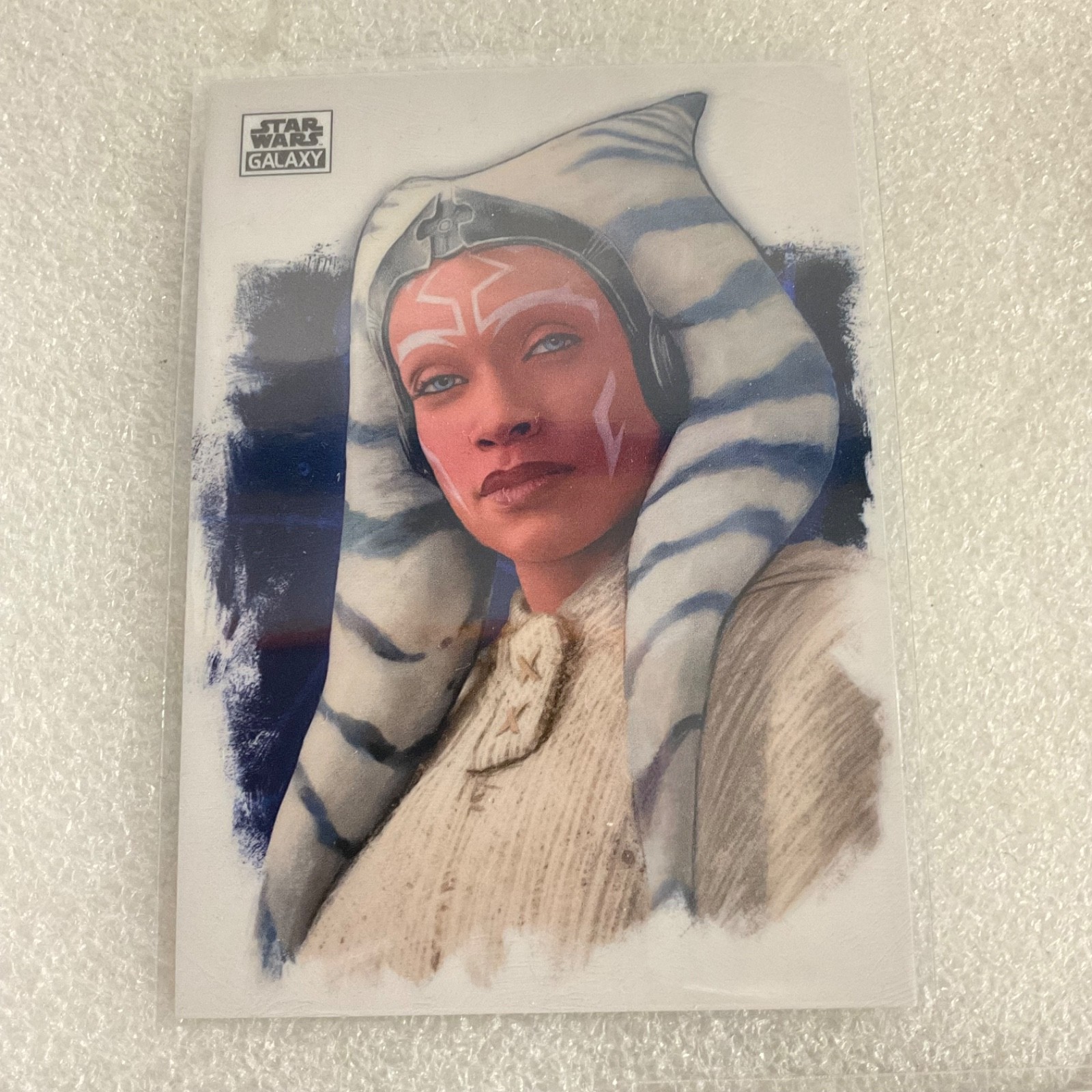 Topps Star Wars 10 Card Lot Yoda Ahsoka Boba Fett Grogu Chrome Galaxy - Image 3