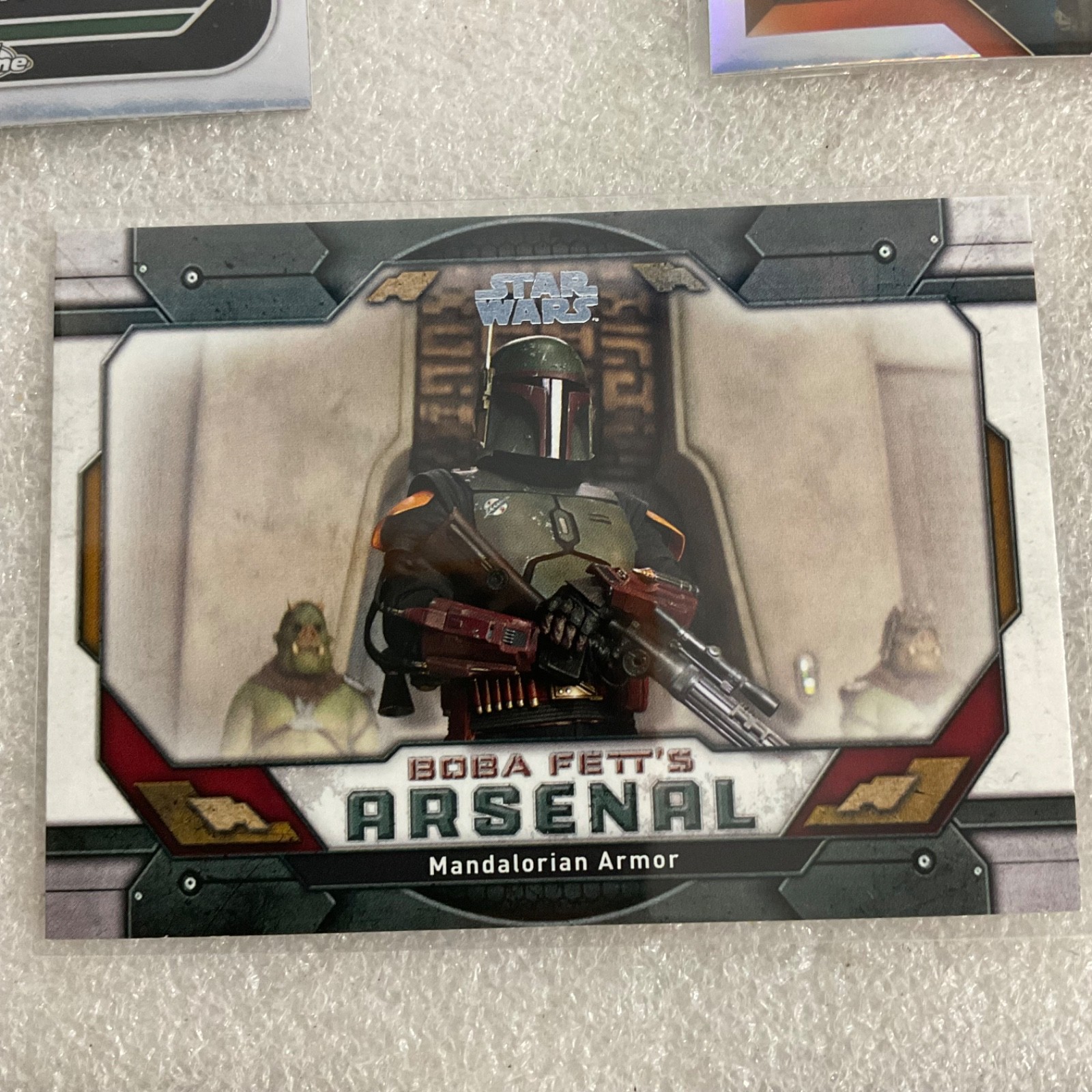 Topps Star Wars 10 Card Lot Yoda Ahsoka Boba Fett Grogu Chrome Galaxy - Image 8
