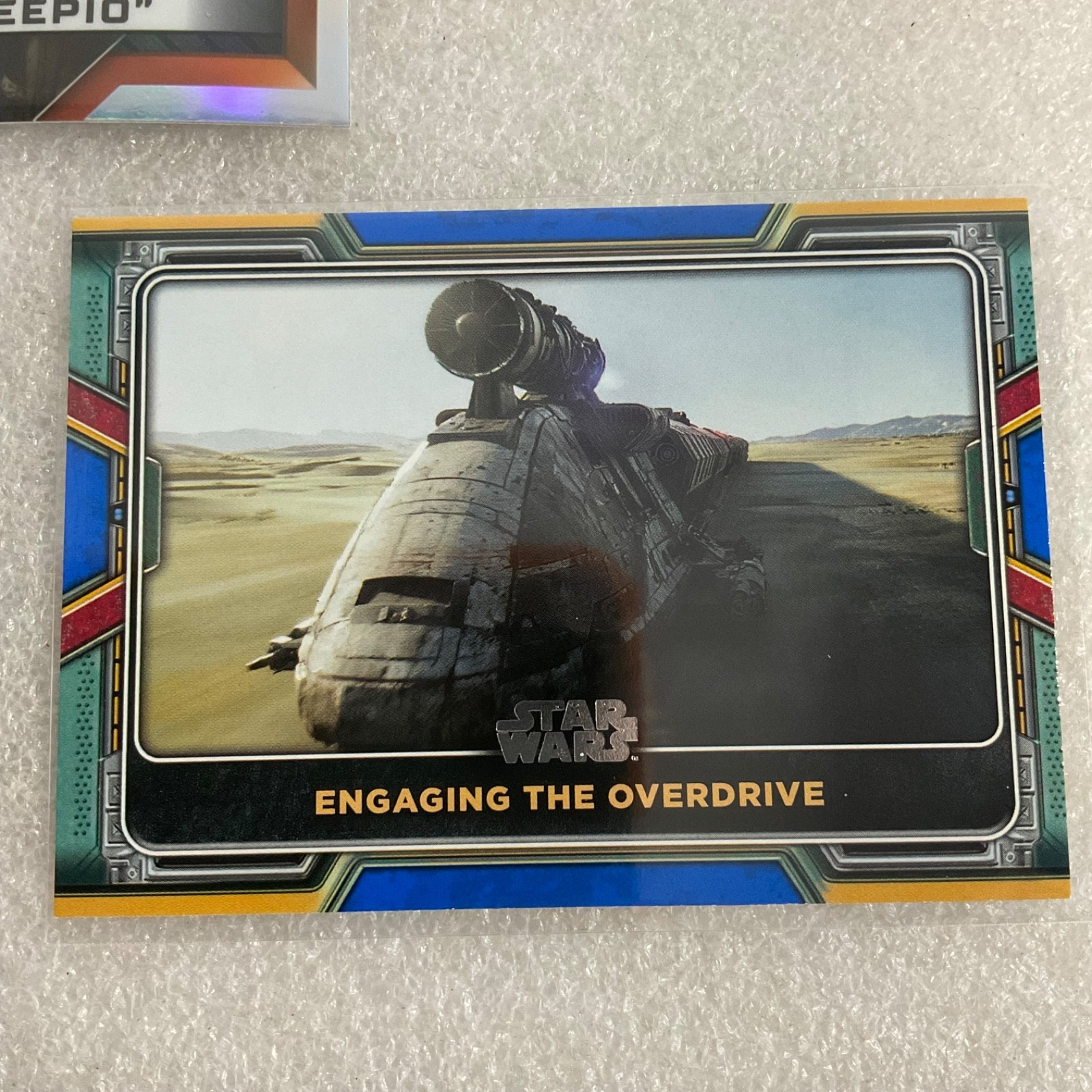 Topps Star Wars 10 Card Lot Yoda Ahsoka Boba Fett Grogu Chrome Galaxy - Image 9