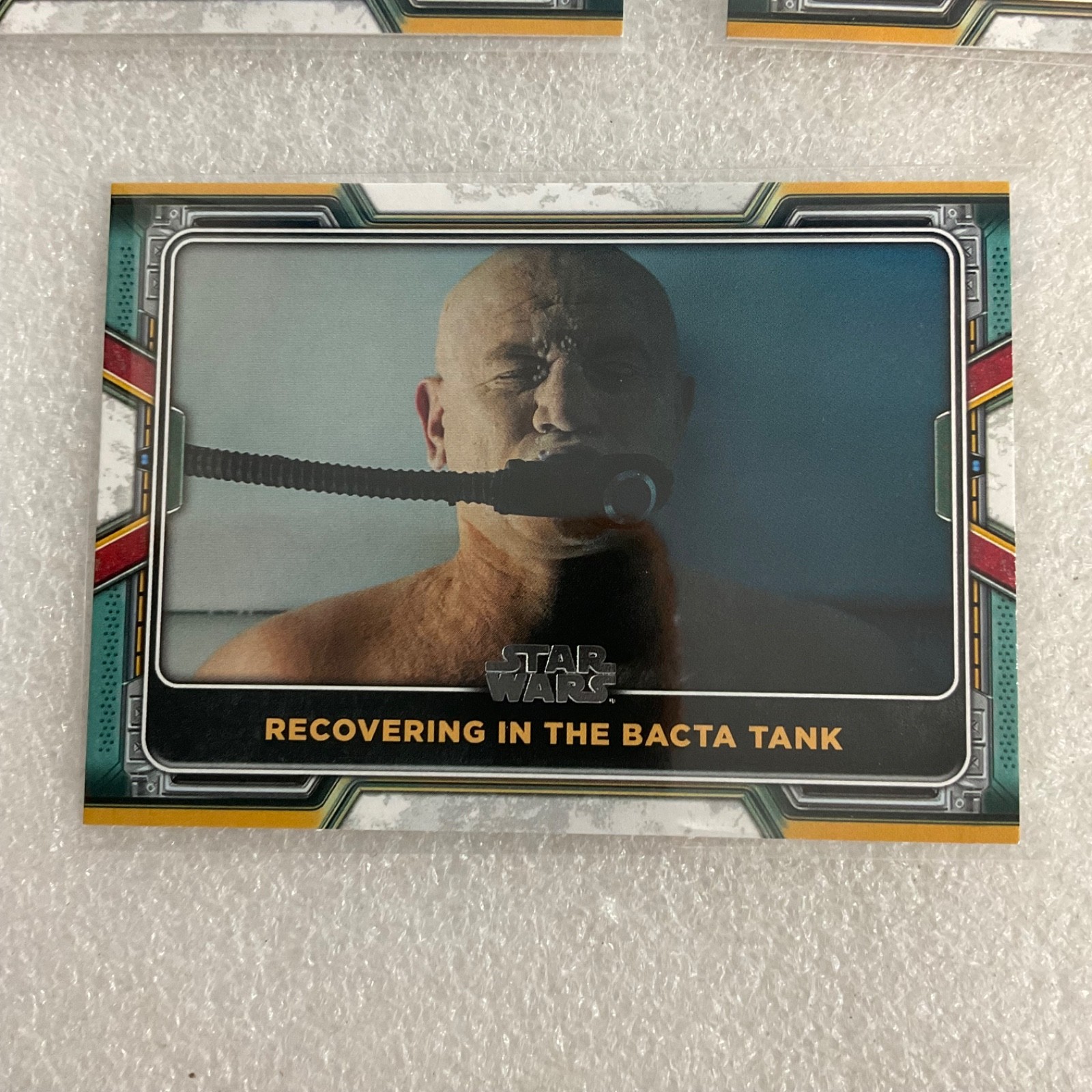 Topps Star Wars 10 Card Lot Yoda Ahsoka Boba Fett Grogu Chrome Galaxy - Image 10