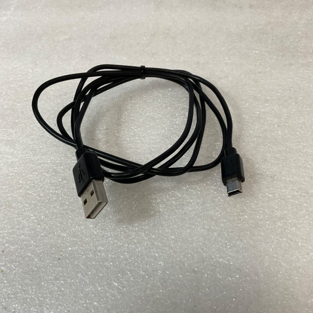 48 in USB A to Micro USB Cable Black - Image 1