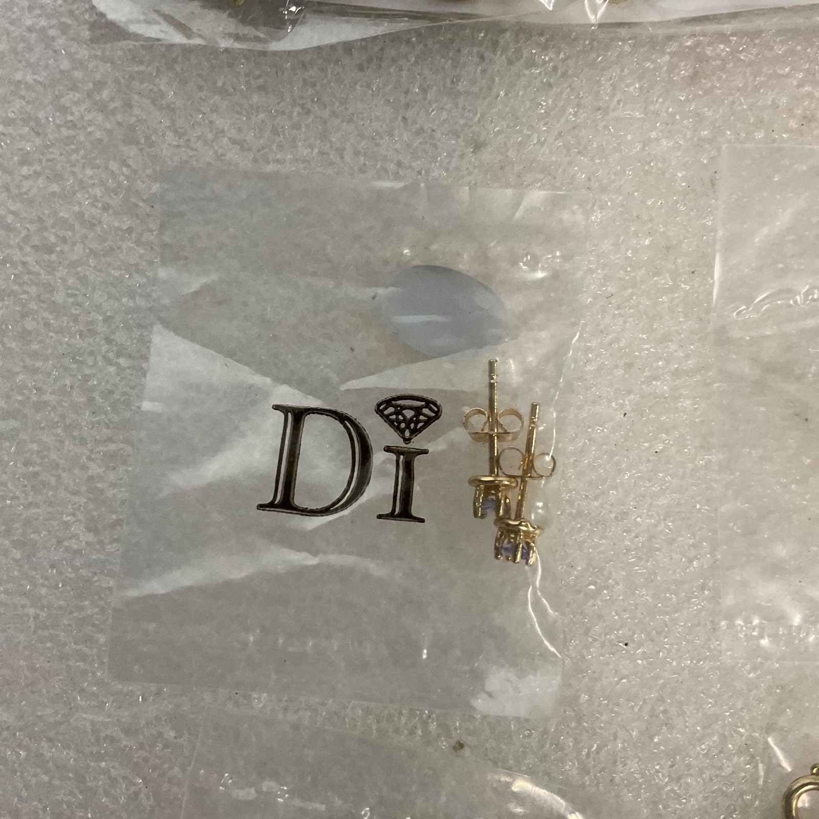 Diamonds International Di Lot Gold Tone Charm Bracelets Earrings & Charms Set - Image 4