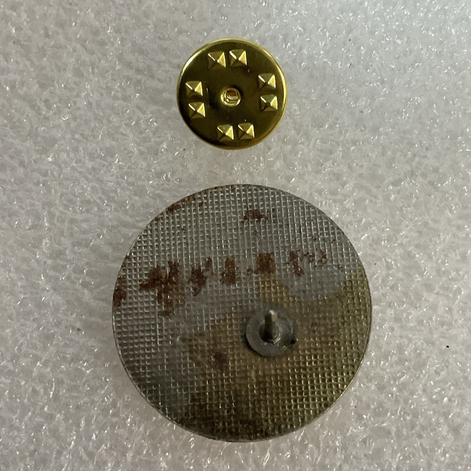 C’Mon Punk, Make My Day Vintage Enamel On Metal 1” Round Pin Pinback - Image 3
