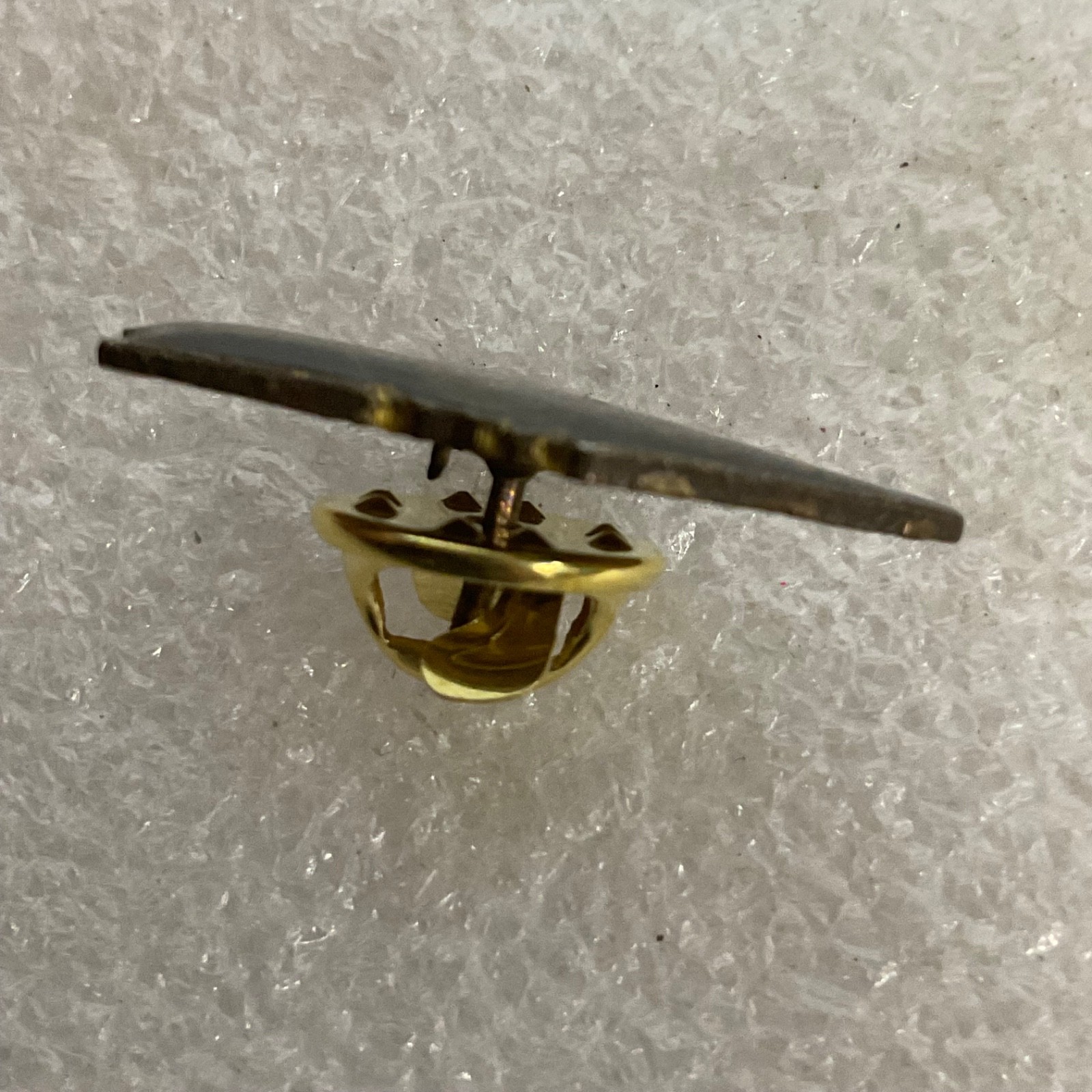 Vintage Maine State Pin Black Enamel Gold Tone Lobster Design 1in Souvenir - Image 6