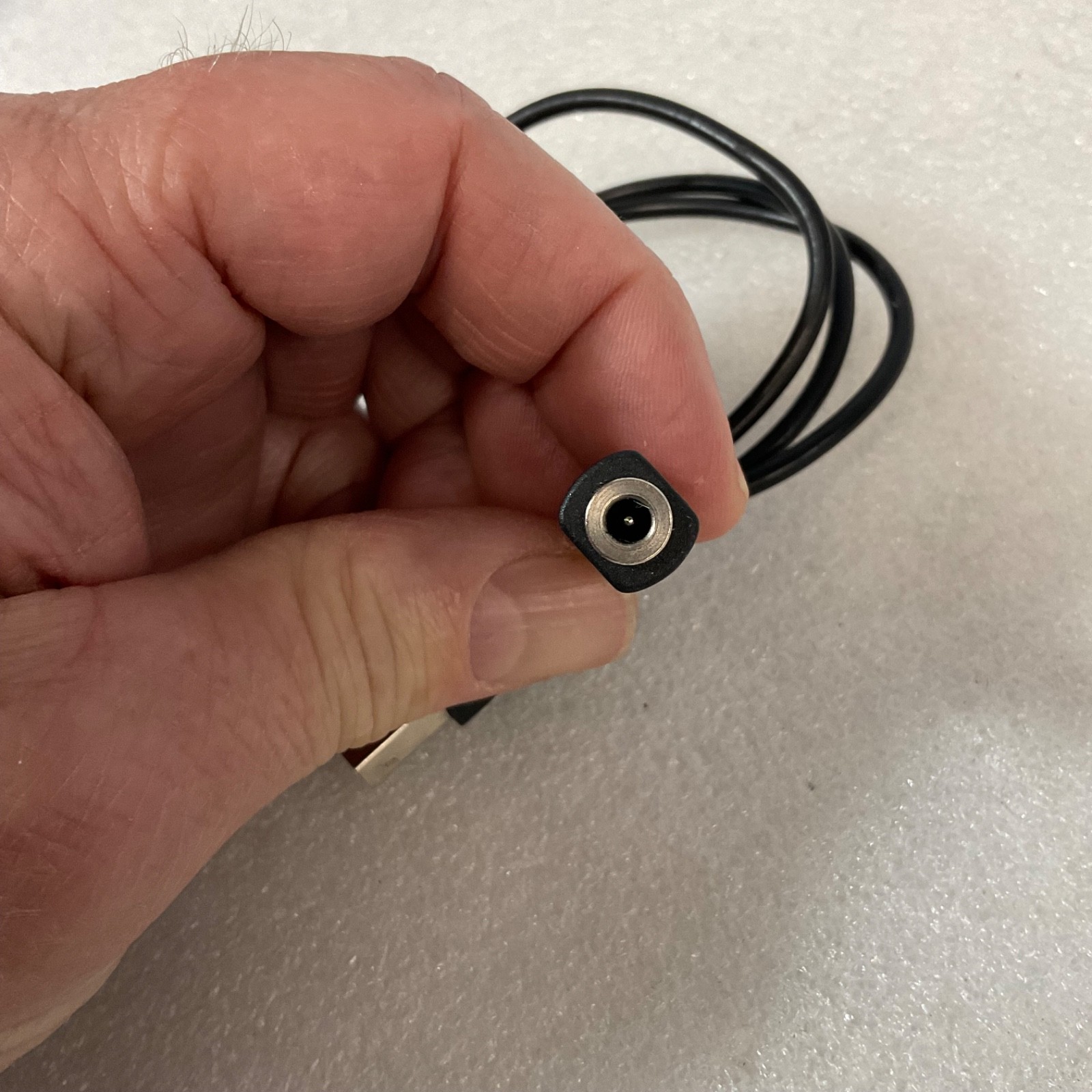 USB Type A Male to DC Barrel Jack Female Power Cable 24 in - Image 3