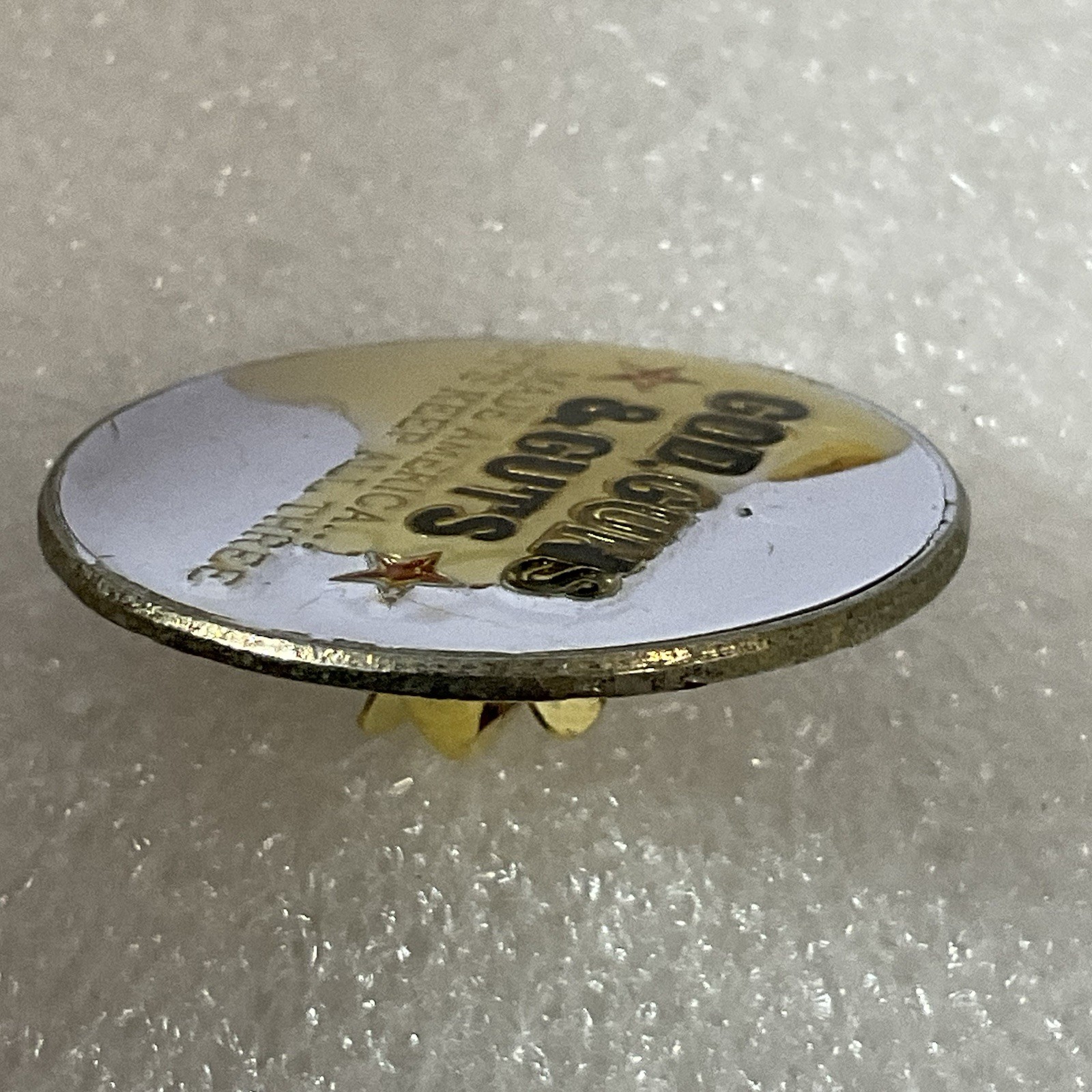 God Guts And Guns Let's Keep All Three Lapel Pin - Image 6