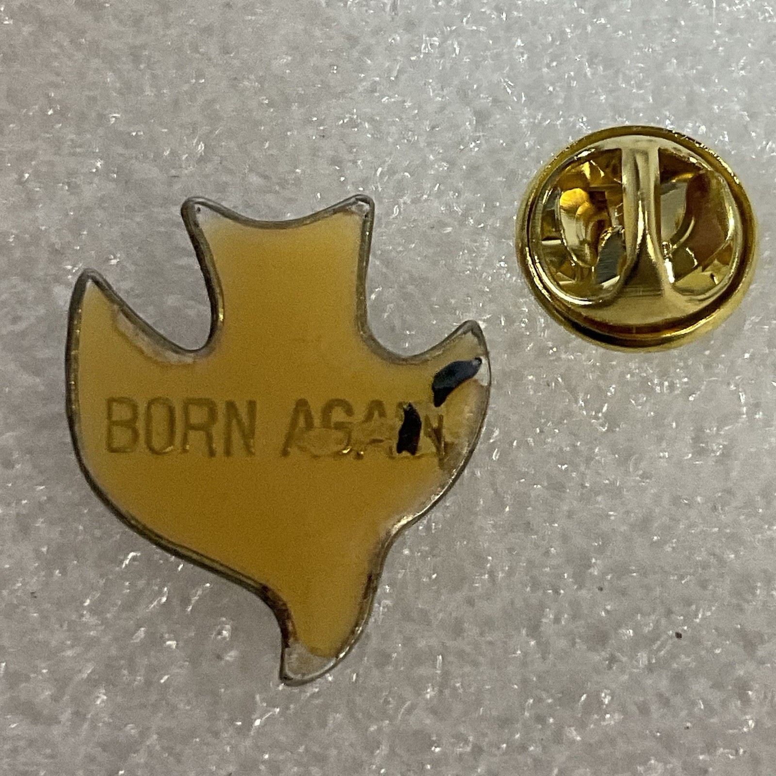 Born Again Vintage .75” Enamel On Metal Pin Pinback GnuCollectibles - Image 2