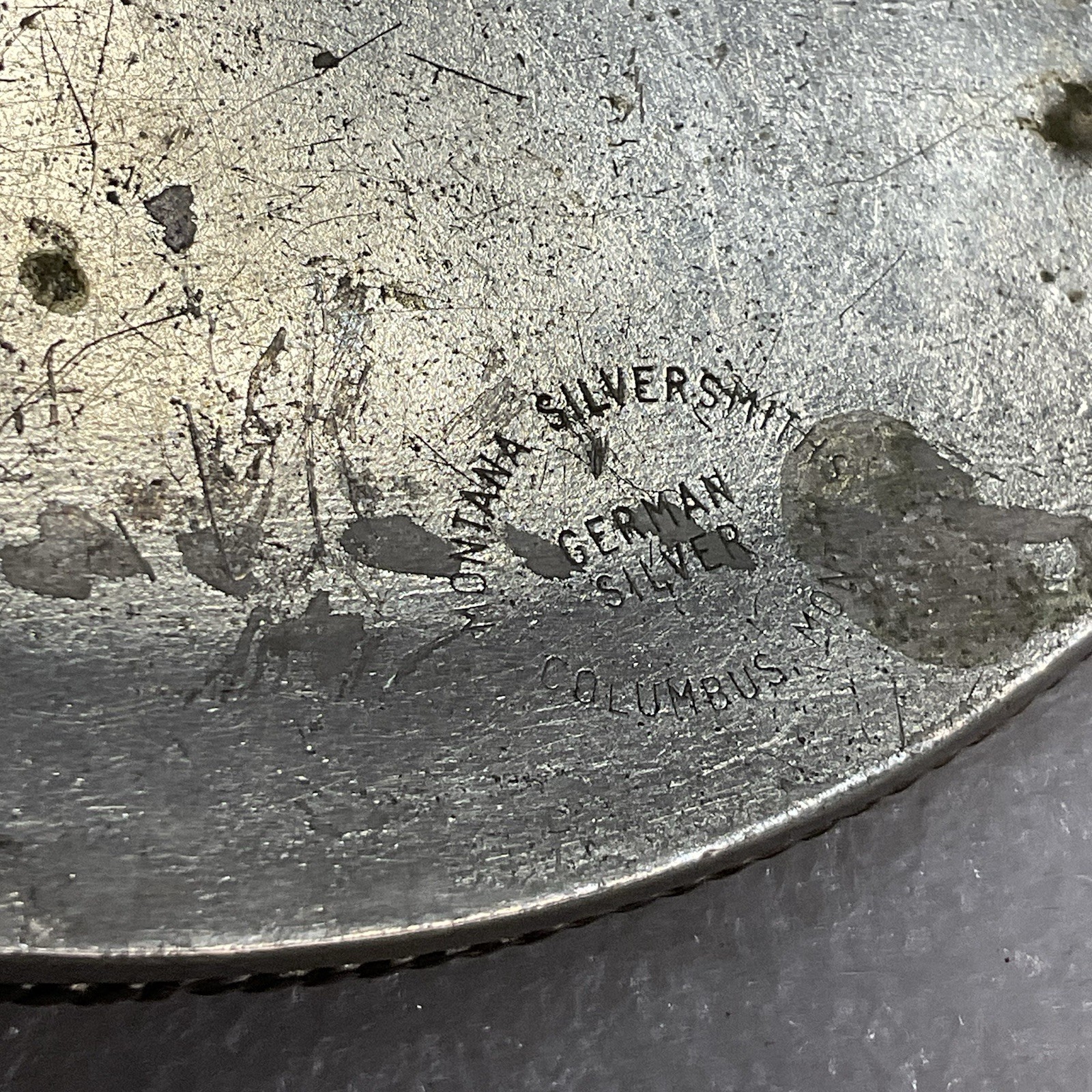 Montana Silversmiths German Silver SRRA 4thAged 1981 Cliff EdwardsJr Belt Buckle - Image 16