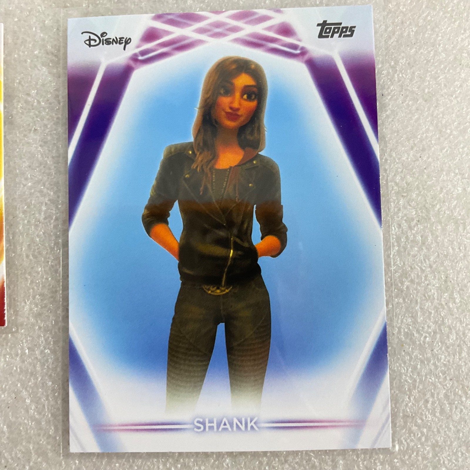 2026 Topps Disney Neon Pixar Card Lot Roxanne Hank Shank Anger 5 Cards - Image 4