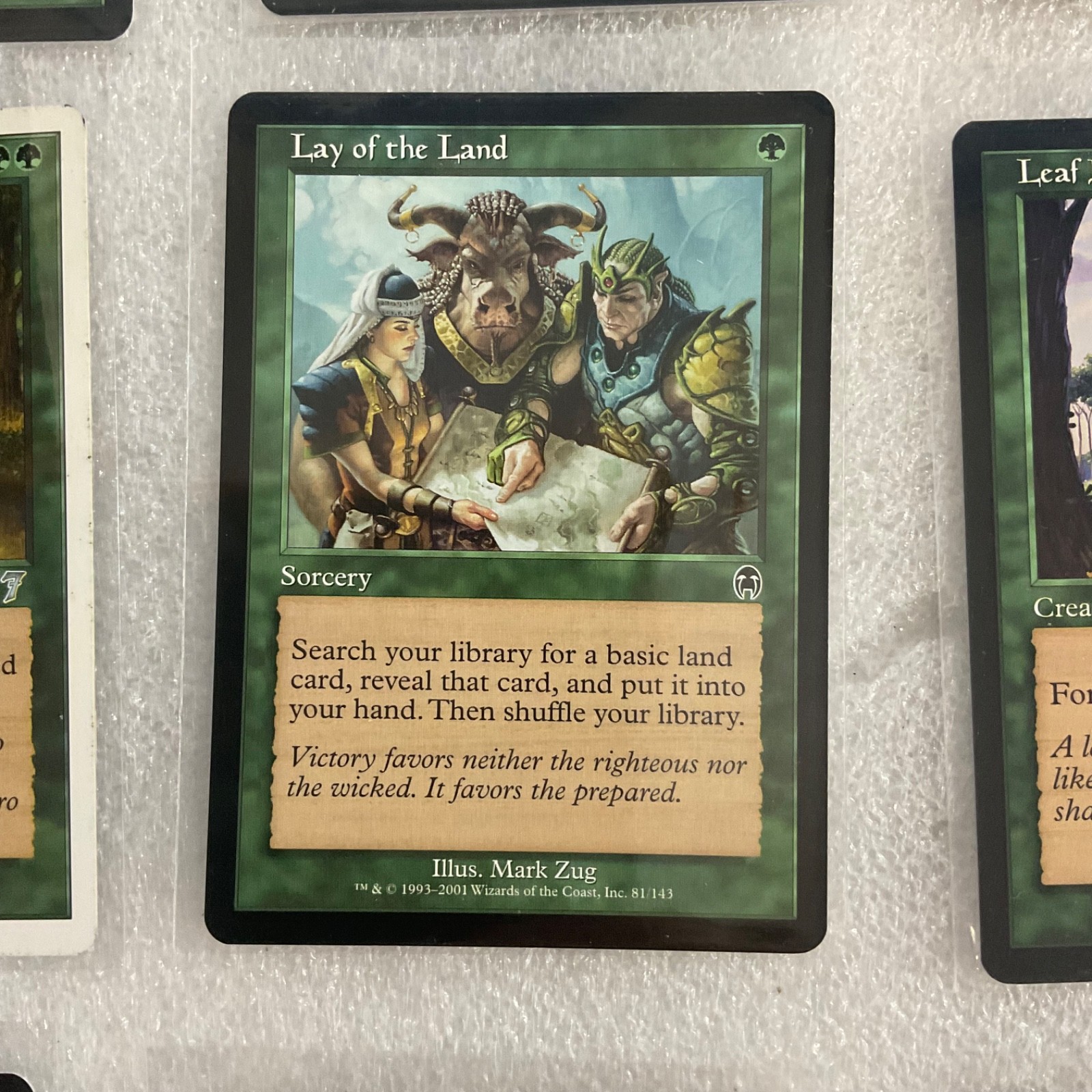 MTG 20 Card Green Lot Lure Lay of the Land Llanowar Mixed Sets - Image 8