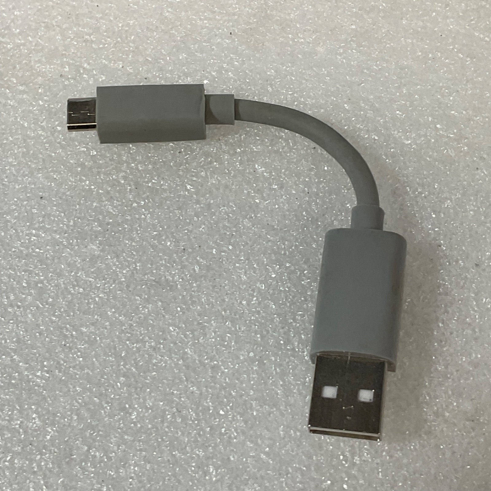 Jawbone USB-A to Micro USB Short Cable Gray 3 in - Image 2