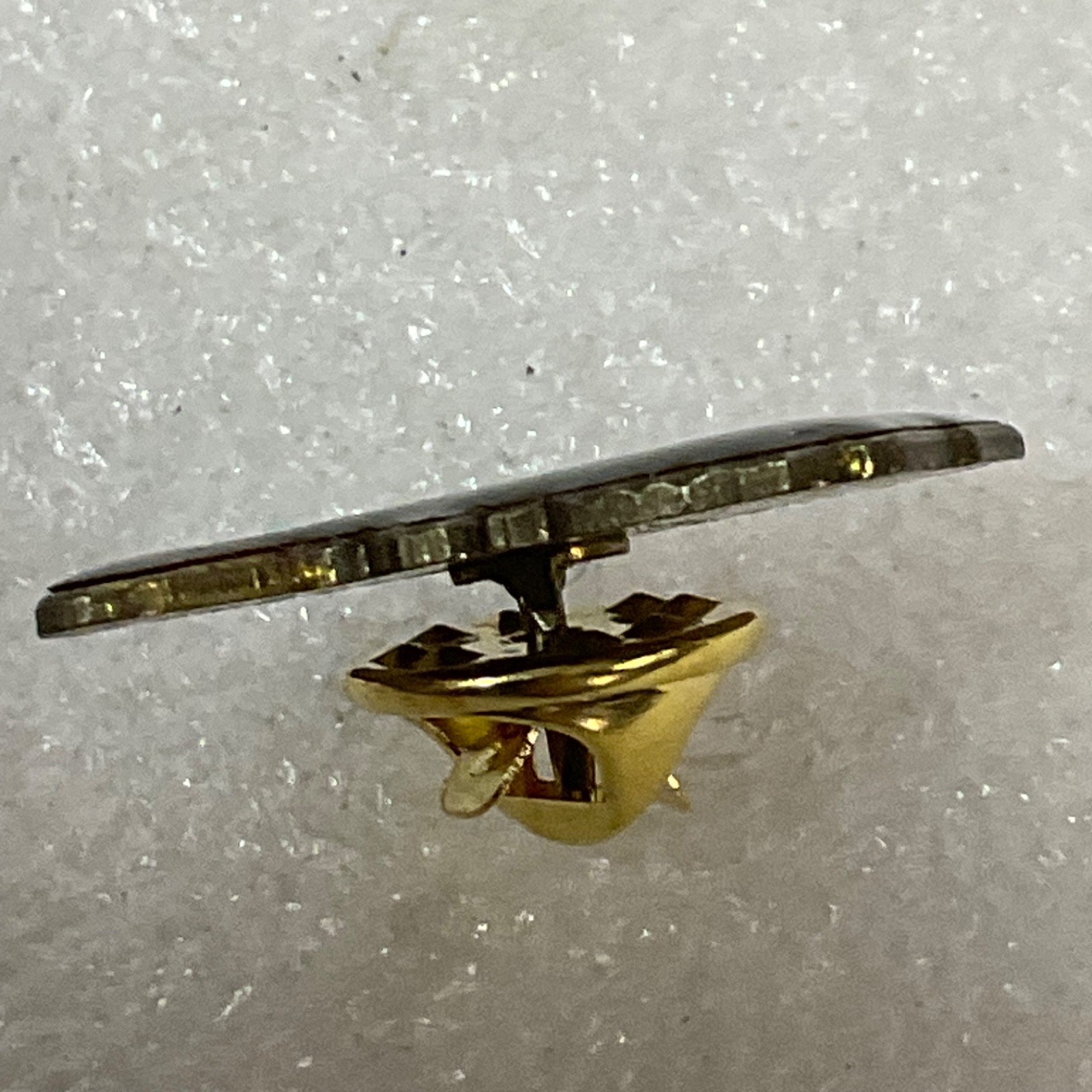 Vintage Michigan State Pin Flint Lansing Detroit Auto Design 1in Souvenir Lapel - Image 7