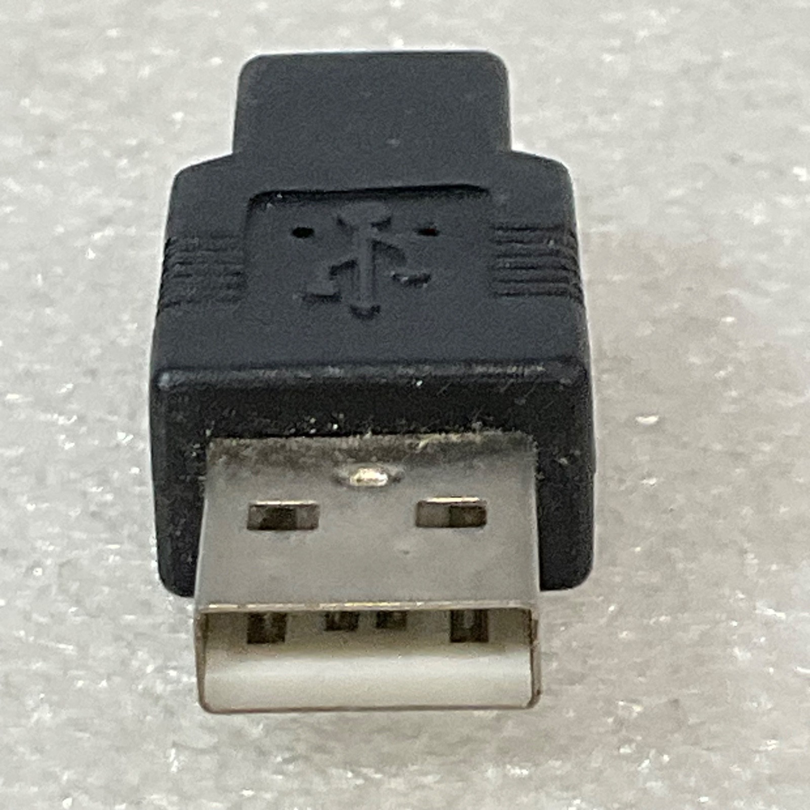 GE USB Type A Male to Mini-B Male Adapter 2 in Black - Image 2
