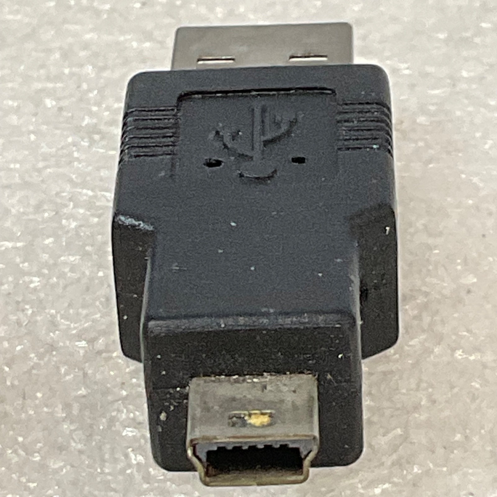 GE USB Type A Male to Mini-B Male Adapter 2 in Black - Image 3