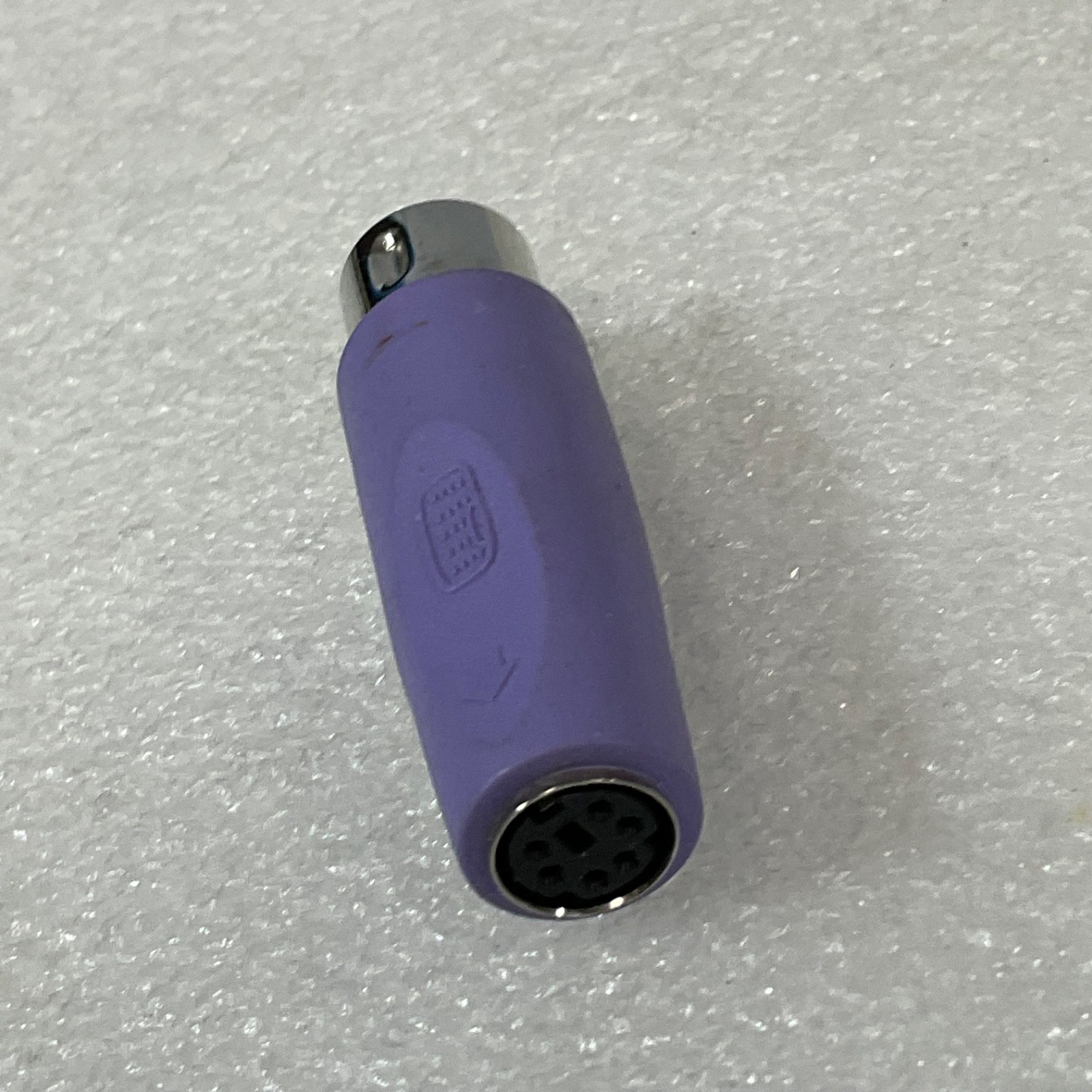6-Pin Mini-DIN Male to Female Adapter Purple Coupler 501237-0000 - Image 2