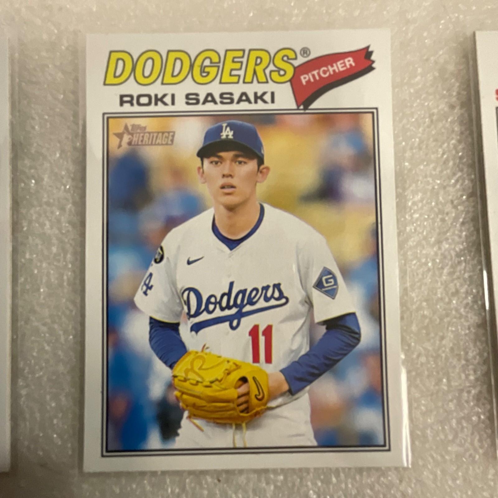2025 Topps Heritage & Vintage Topps Baseball 15 Card Lot Sasaki Cruz - Image 4