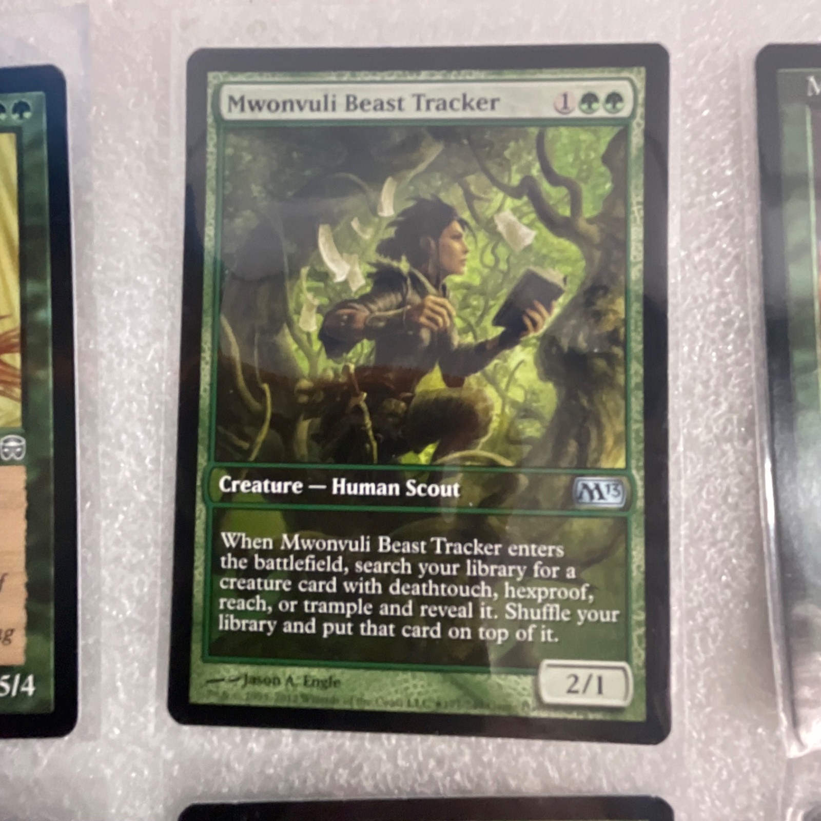 MTG 20 Card Green Lot Mixed Sets Beast Tracker Marsh Viper Lure - Image 11