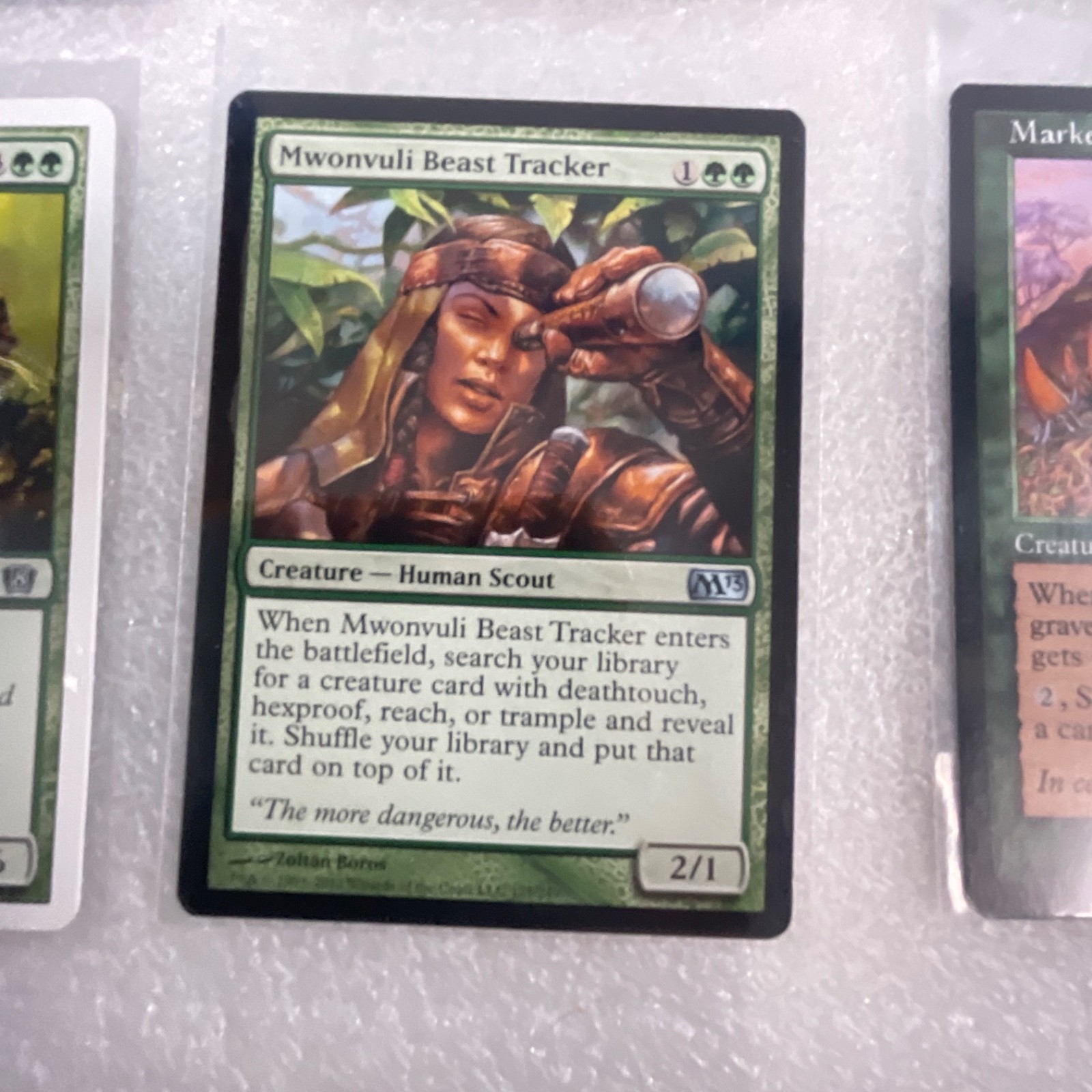 MTG 20 Card Green Lot Mixed Sets Beast Tracker Marsh Viper Lure - Image 14