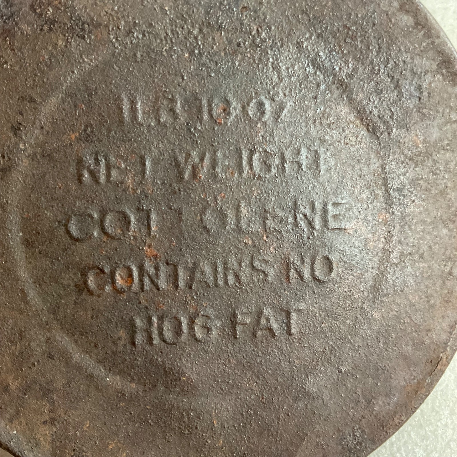 City Drug Co Twin Falls Idaho Cold Cream Tin Lid Hog Fat 4 in - Image 2