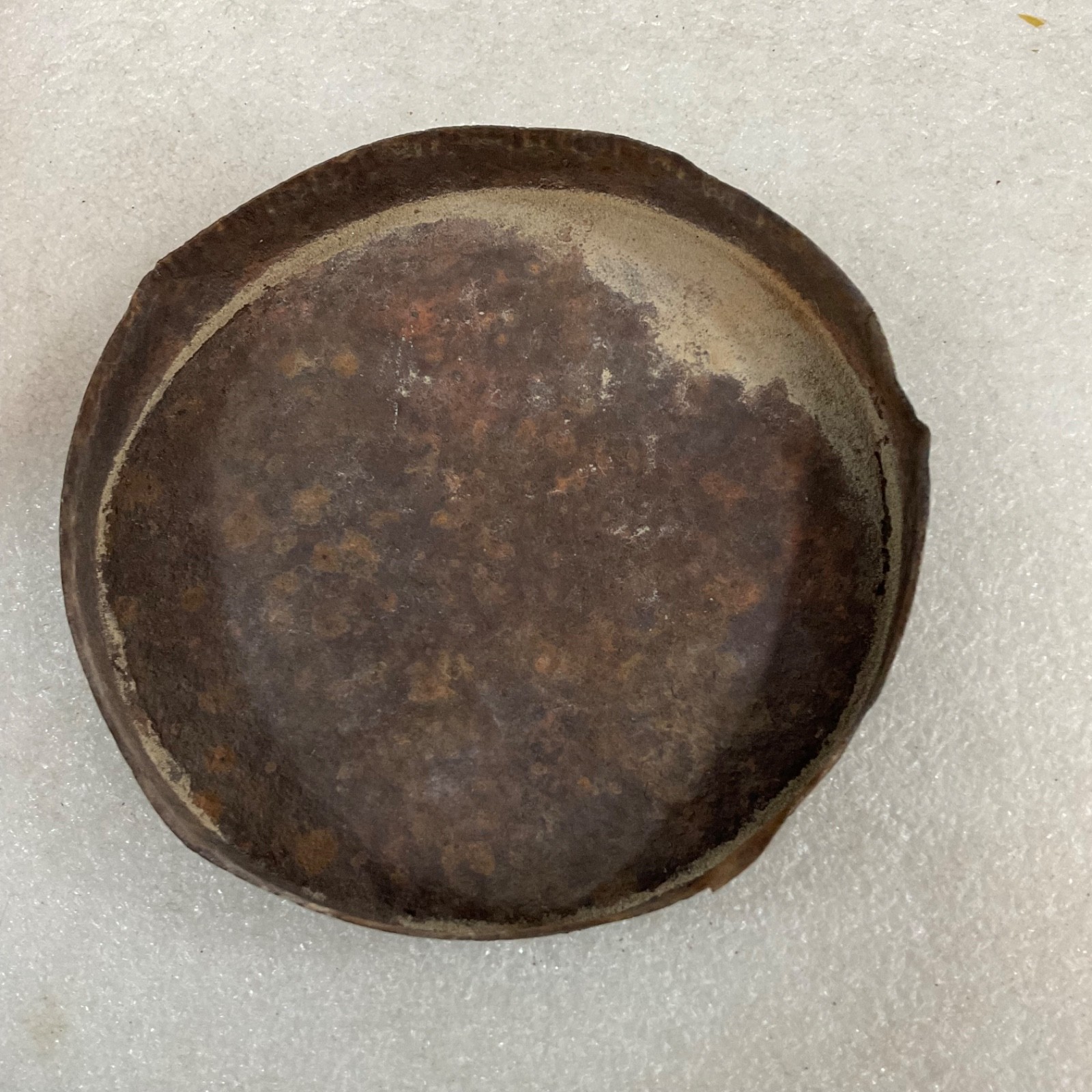 City Drug Co Twin Falls Idaho Cold Cream Tin Lid Hog Fat 4 in - Image 3