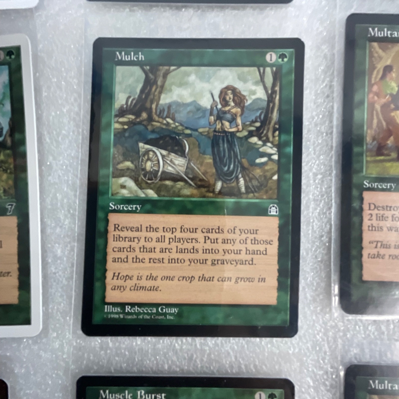 MTG 20 Card Green Lot Mixed Sets Naturalize Norwood Ranger Multani - Image 9