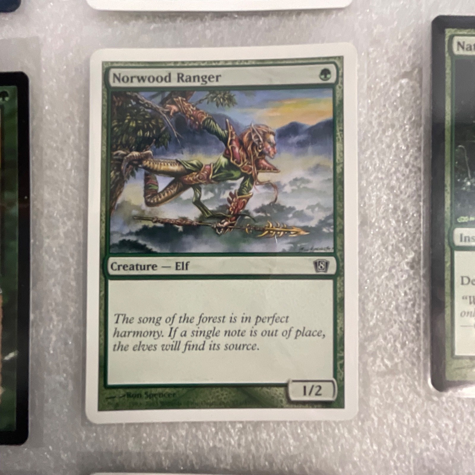 MTG 20 Card Green Lot Mixed Sets Naturalize Norwood Ranger Multani - Image 16
