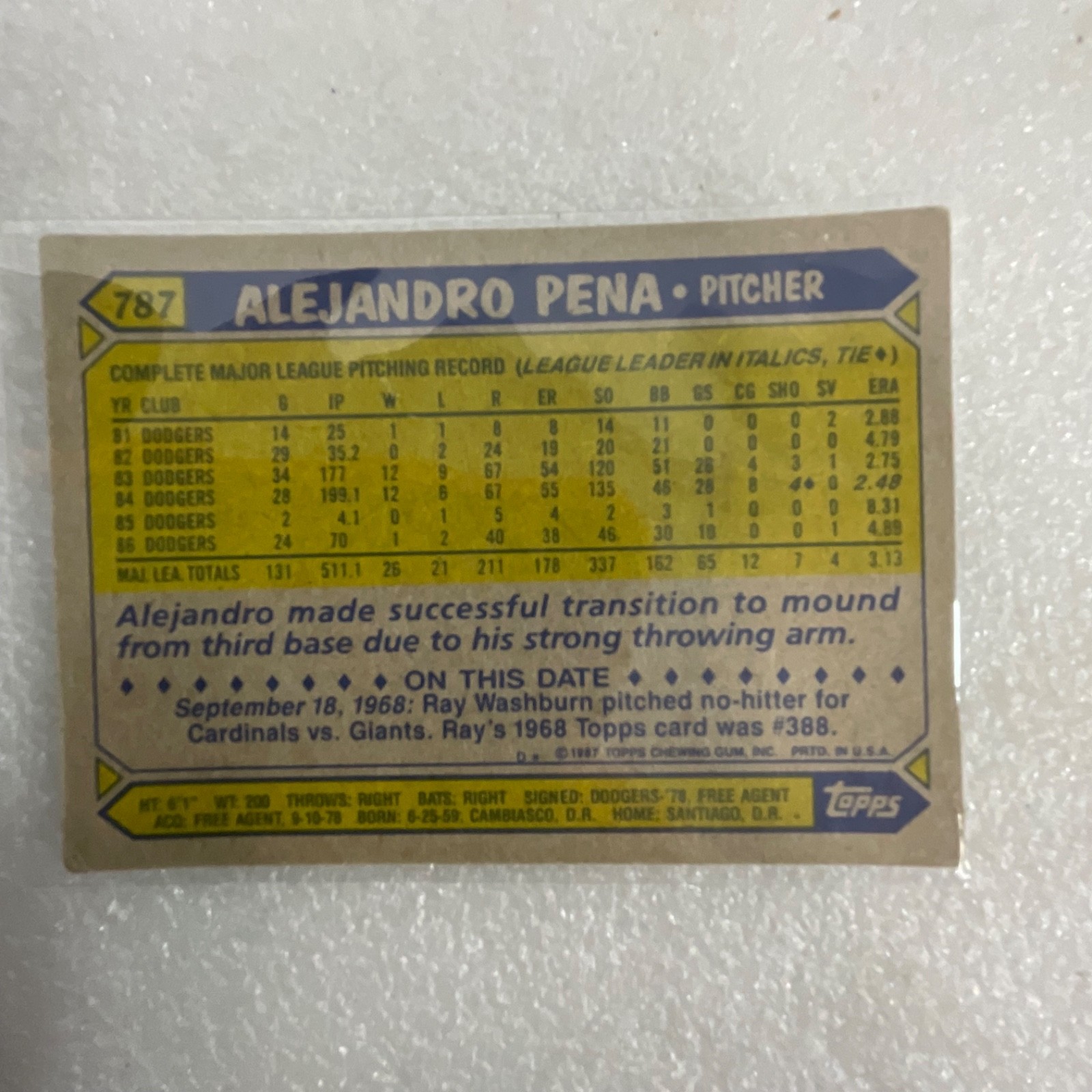 1985-90 Baseball 10 Card Lot Yogi Berra Dodgers Topps Donruss Fleer - Image 13