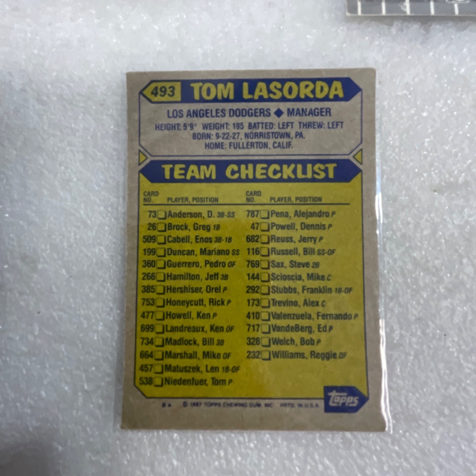 1985-90 Baseball 10 Card Lot Yogi Berra Dodgers Topps Donruss Fleer - Image 22