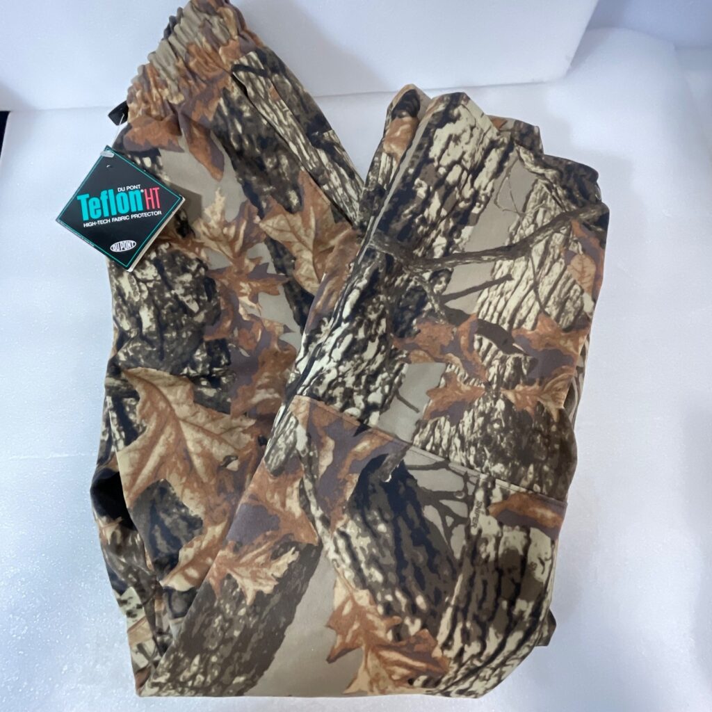 Cabela’s Dry-Plus Camo Hunting Pants Small Regular USA Made DuPont Teflon HT - Image 1